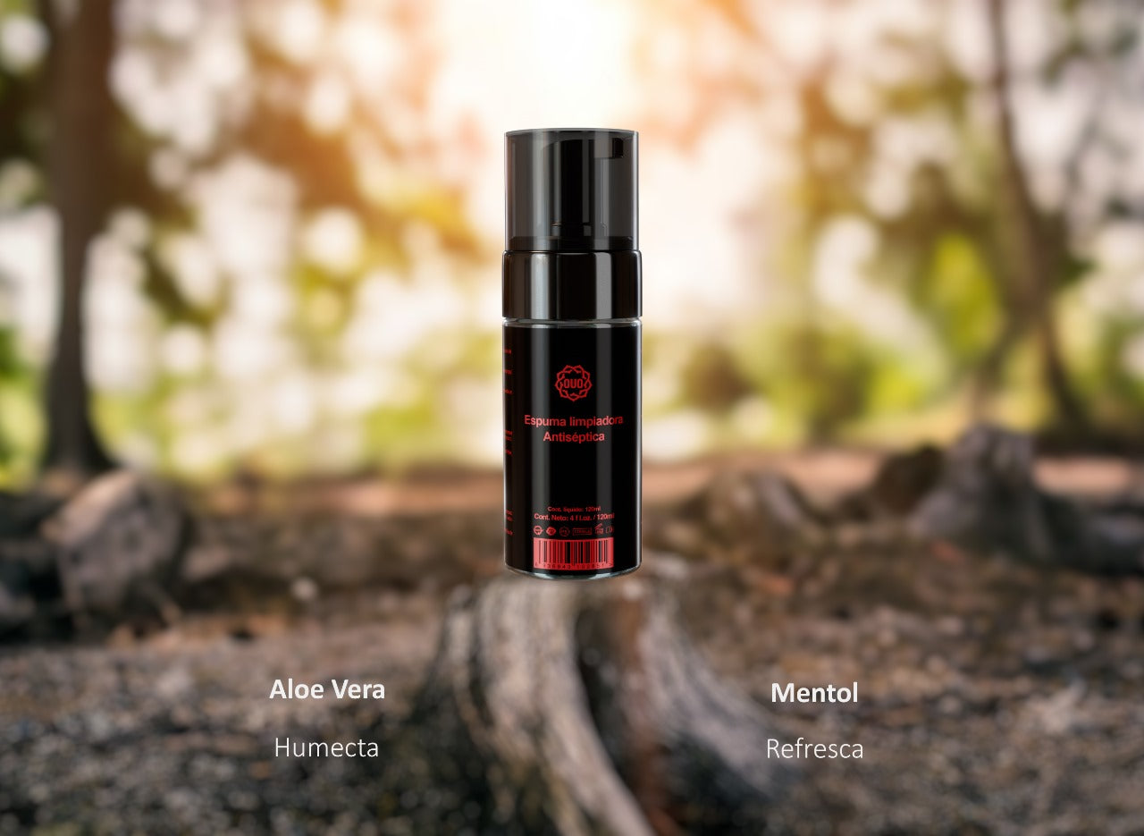 Espuma Antiséptica OUO | Limpieza Suave y Cuidado para Tatuajes