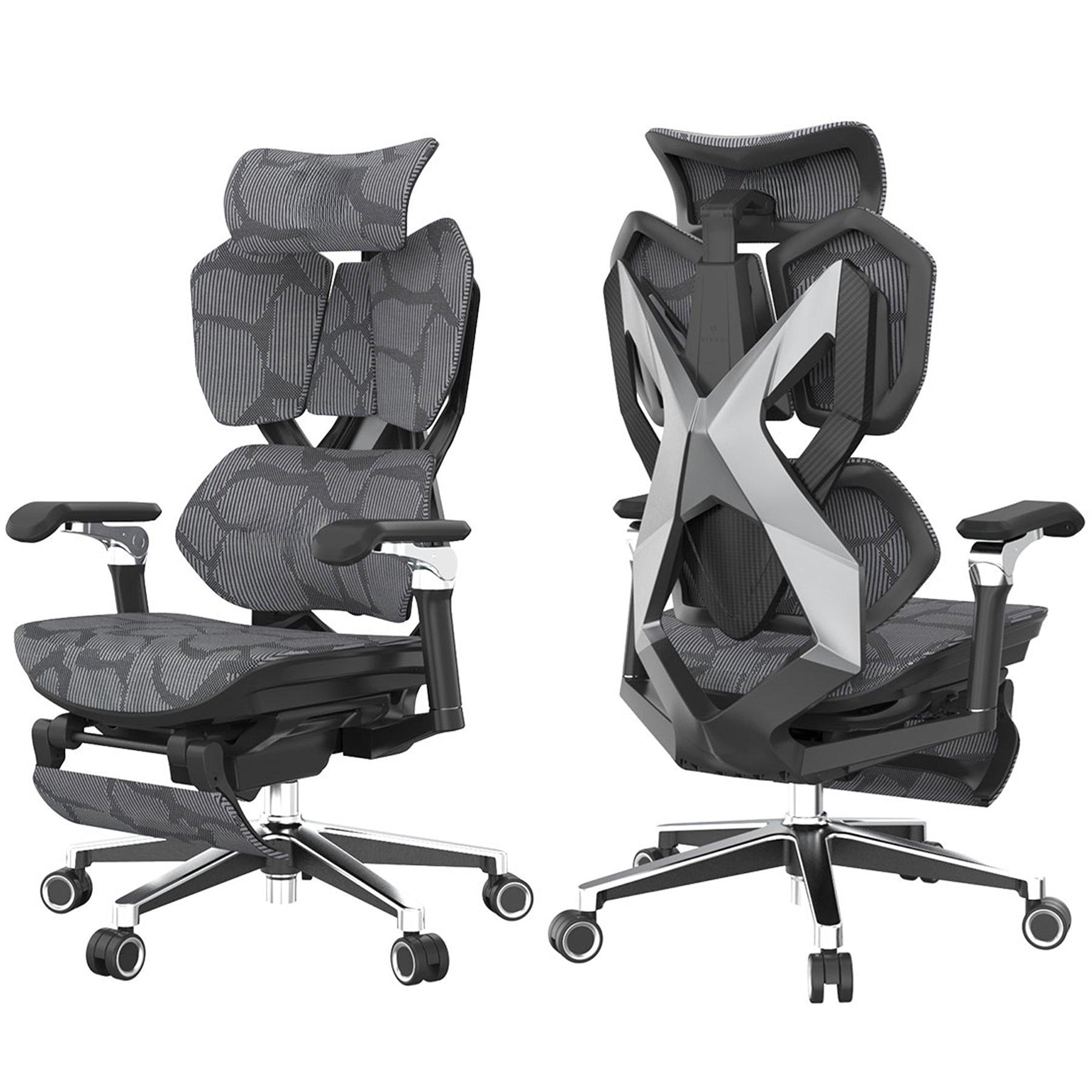 Silla Gamer Ergonómica OUO SIHOO X5PRO | Respaldo Ajustable y Reposabrazos 6D