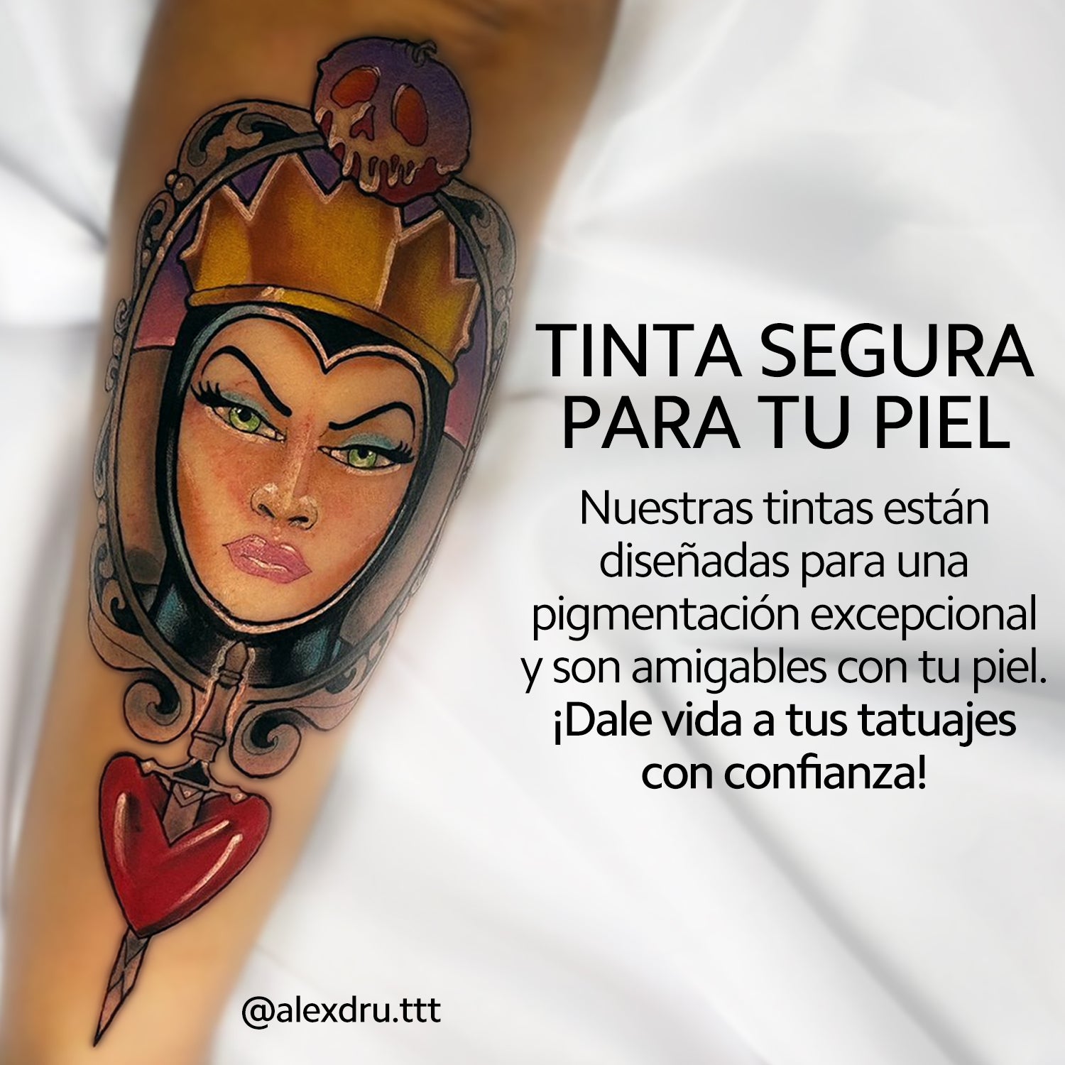 Kit de Tinta para Tatuar OUO | 18 Colores Vibrantes, Vegano y Profesional (15 ml c/u)