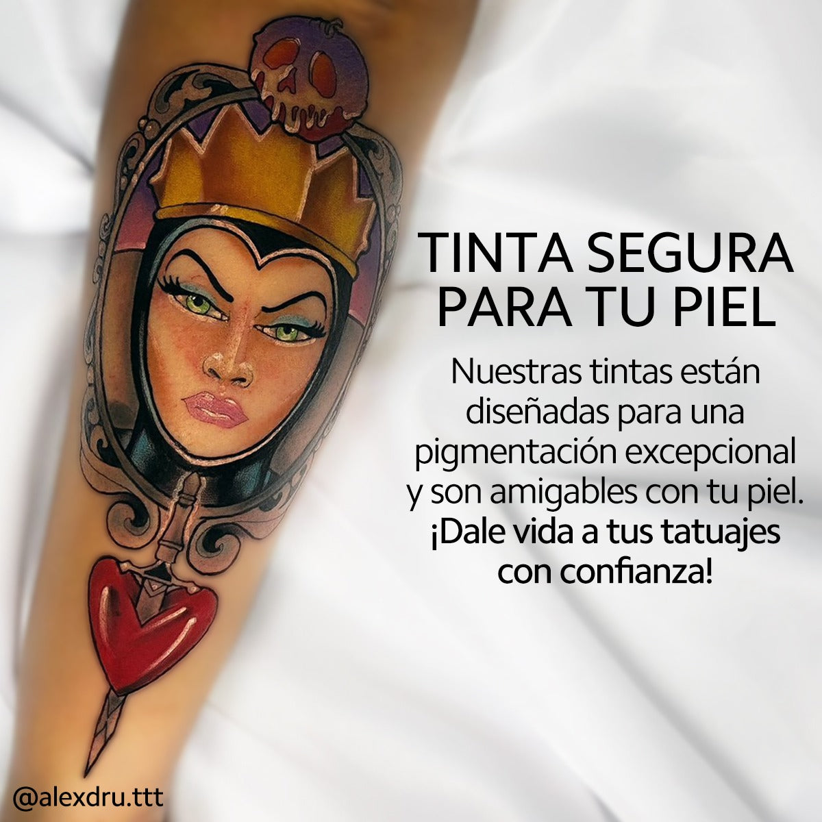 Tinta para Tatuaje en Piel Humana OUO | Pigmentos Profesionales y Colores Vibrantes (5pcs)