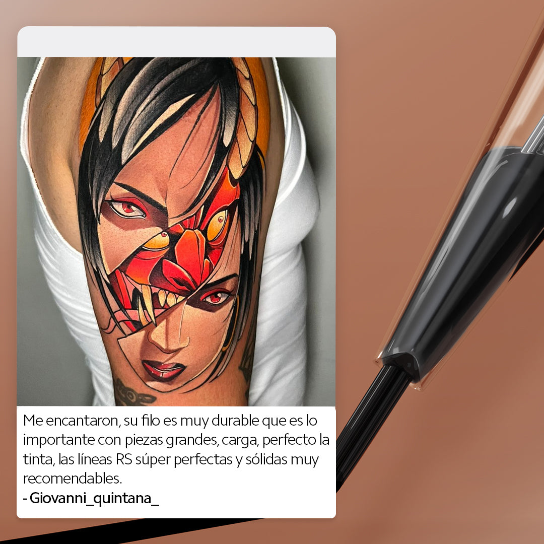 Kit de Cartuchos para Tatuaje Mixto para Delinear y Sombrear 100pzs IMAMIX100