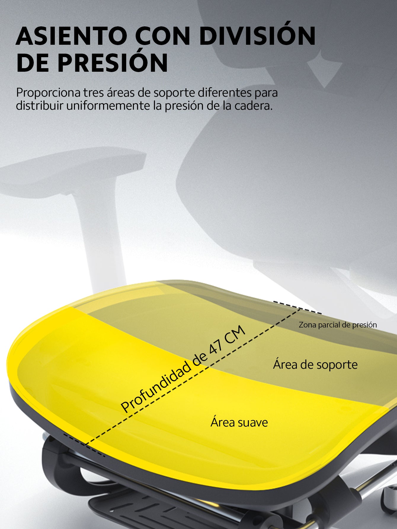 Silla de Oficina OUO SIHOO X5C | Ergonómica, Ajustable y con Malla Transpirable