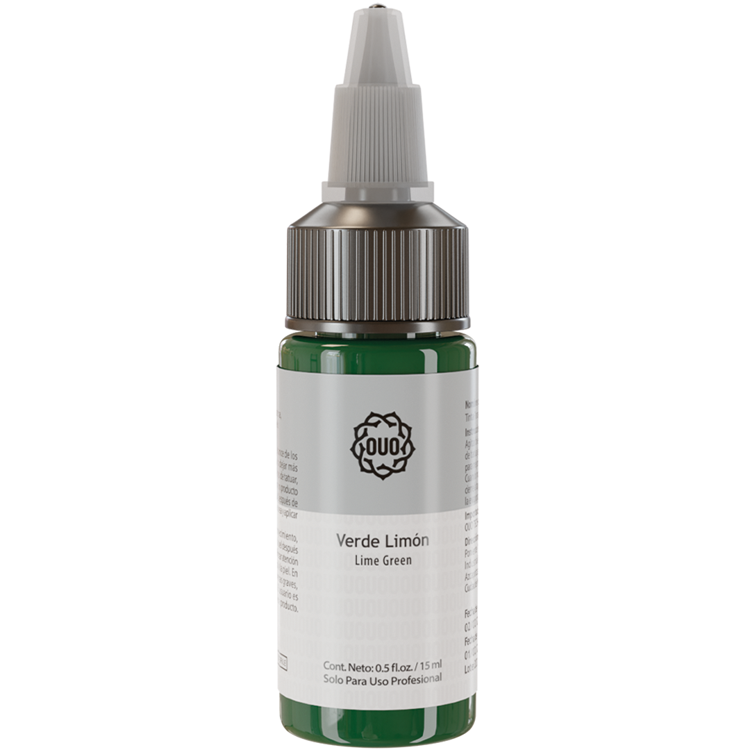 Tinta para Tatuar OUO | Pigmento Profesional con Colores Vibrantes y Seguros (0.5 Oz)
