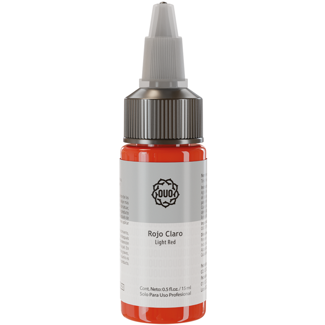 Tinta para Tatuar OUO | Pigmento Profesional con Colores Vibrantes y Seguros (0.5 Oz)