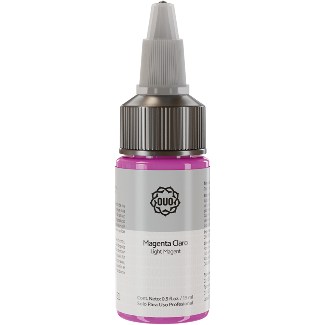 Tinta para Tatuar OUO | Pigmento Profesional con Colores Vibrantes y Seguros (0.5 Oz)