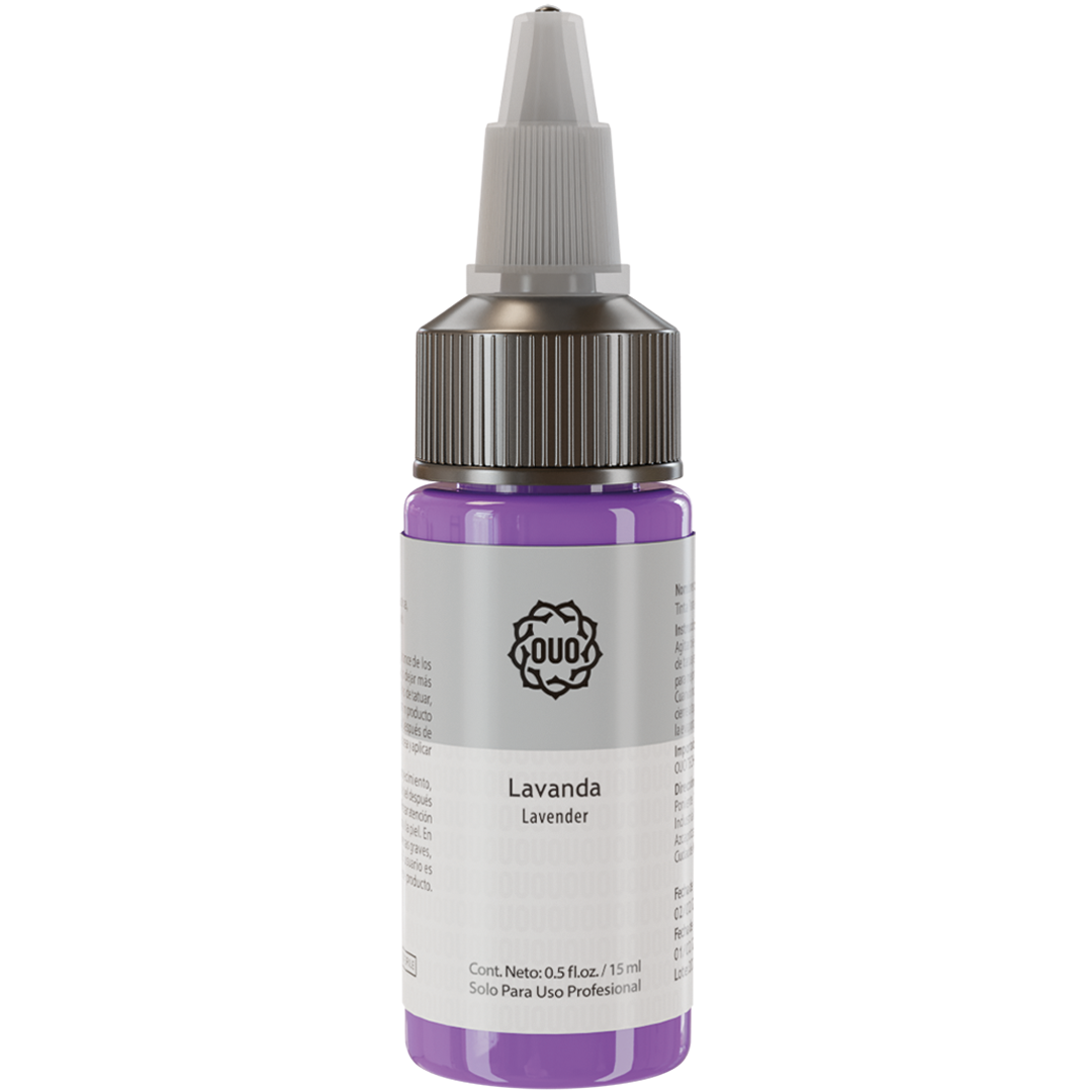 Tinta para Tatuar OUO | Pigmento Profesional con Colores Vibrantes y Seguros (0.5 Oz)