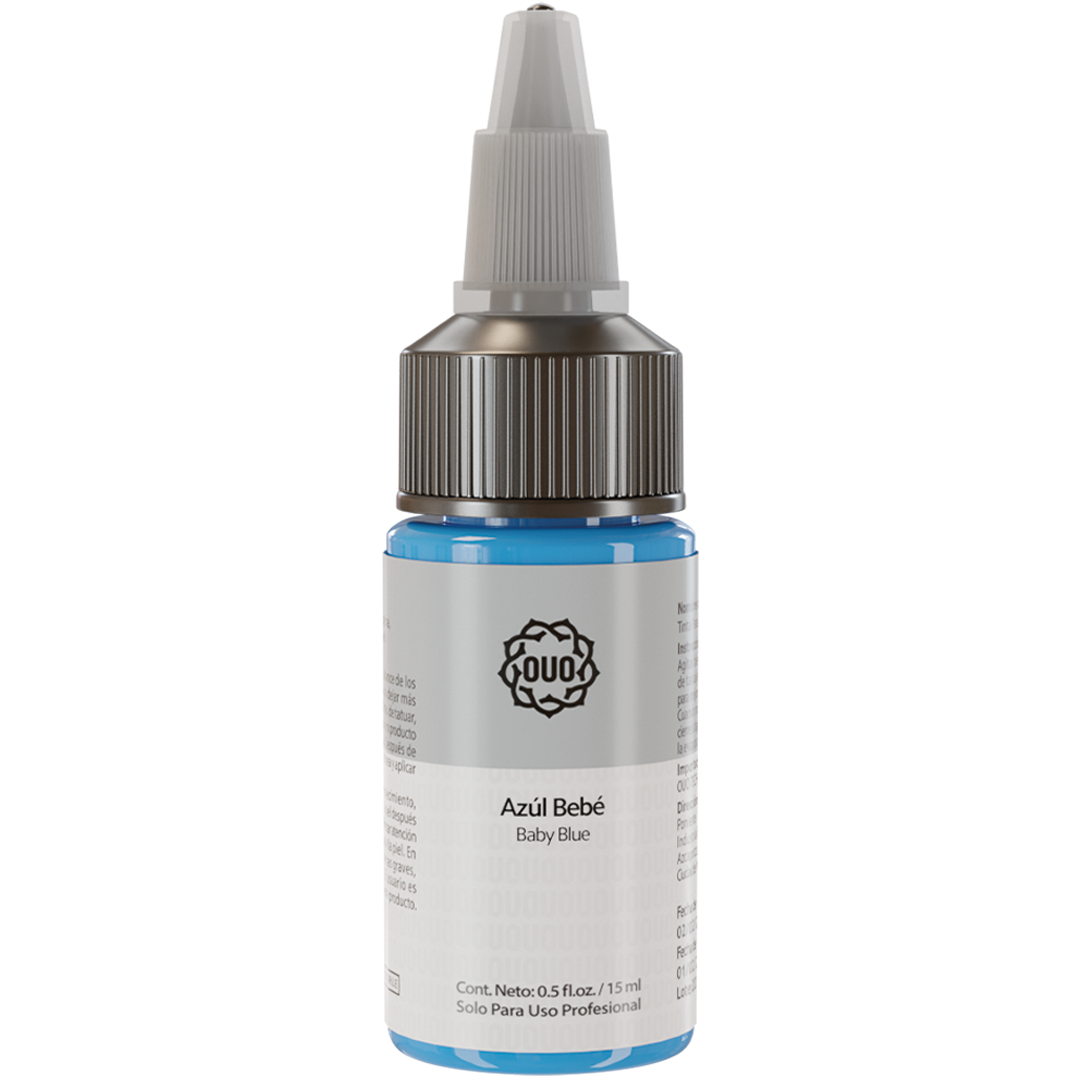 Tinta para Tatuar OUO | Pigmento Profesional con Colores Vibrantes y Seguros (0.5 Oz)