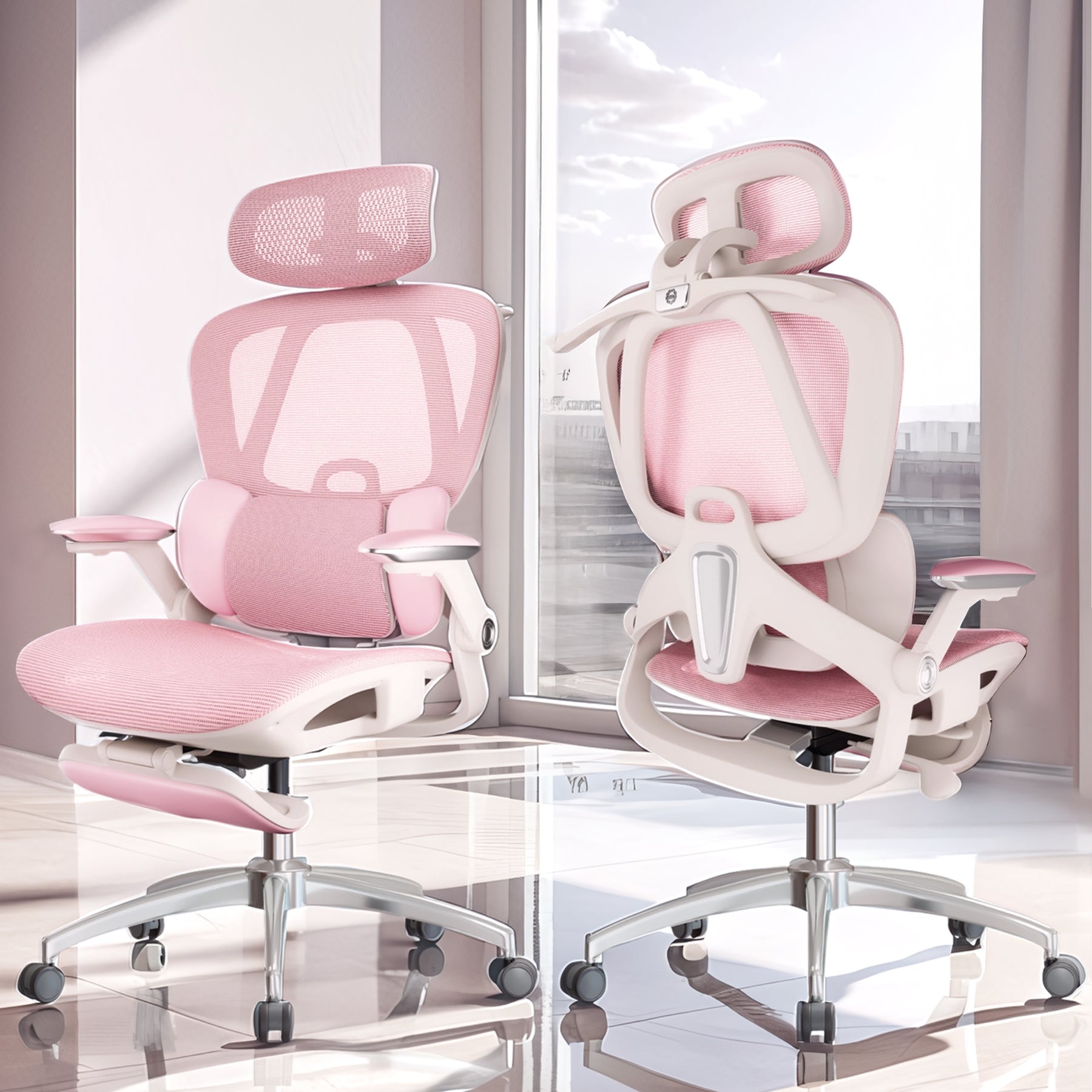 Silla Gamer OUO T70 | Respaldo Alto Ajustable, Reclinable y Ergonómica con Soporte Lumbar