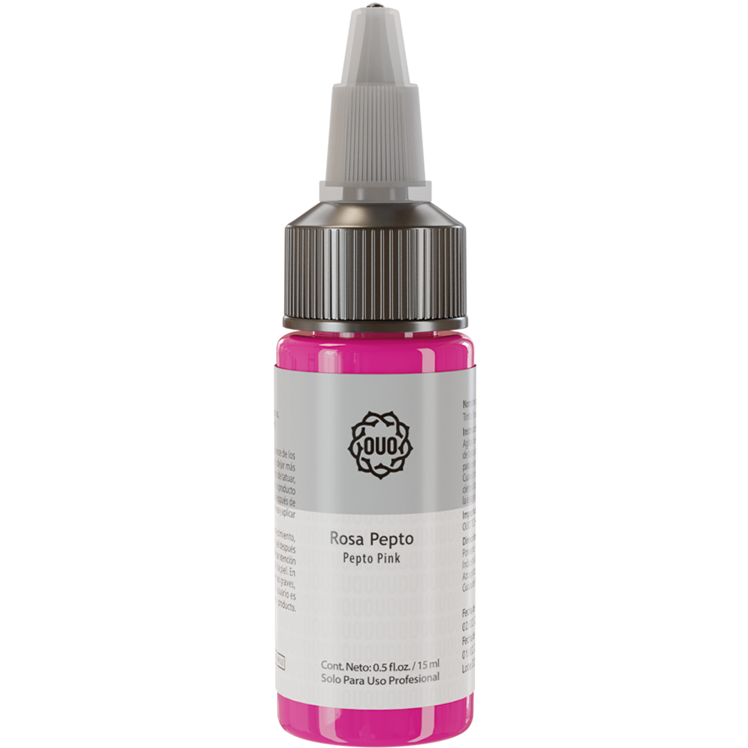 Tinta para Tatuar OUO | Pigmento Profesional con Colores Vibrantes y Seguros (0.5 Oz)