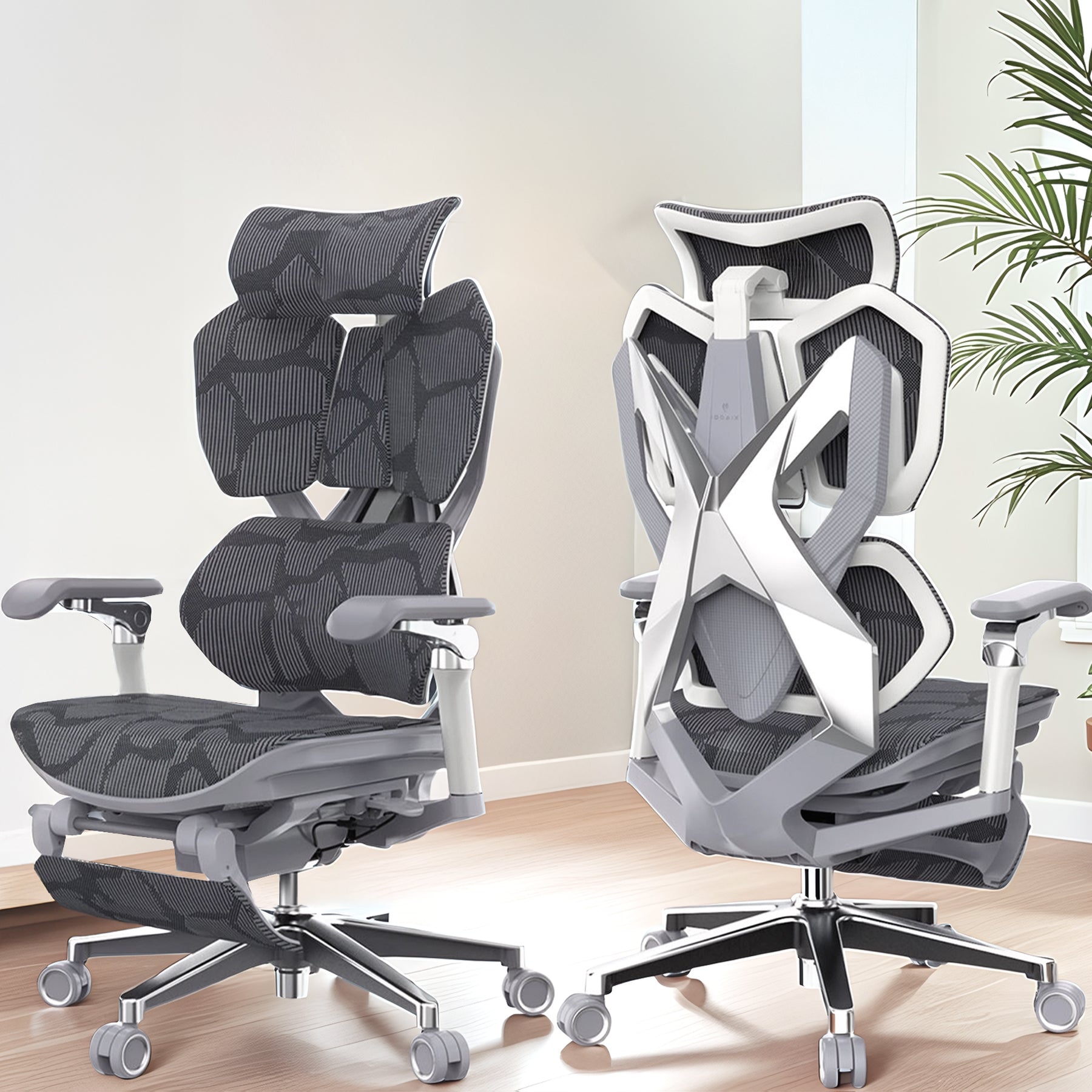 Silla Gamer Ergonómica OUO SIHOO X5PRO | Respaldo Ajustable y Reposabrazos 6D