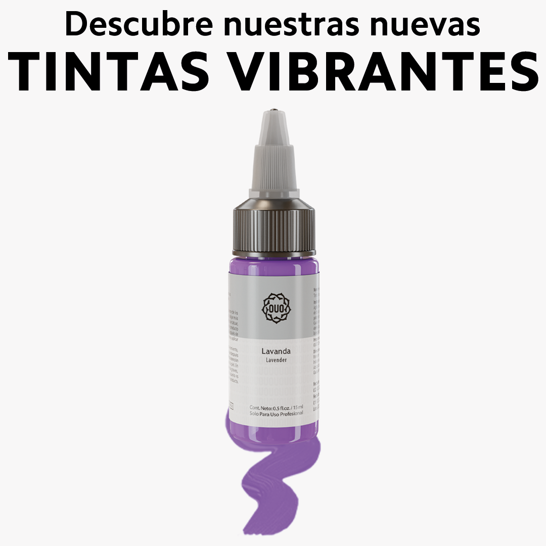 Tinta para Tatuar OUO | Pigmento Profesional con Colores Vibrantes y Seguros (0.5 Oz)
