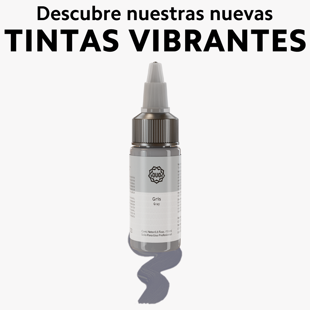 Tinta para Tatuar OUO | Pigmento Profesional con Colores Vibrantes y Seguros (0.5 Oz)