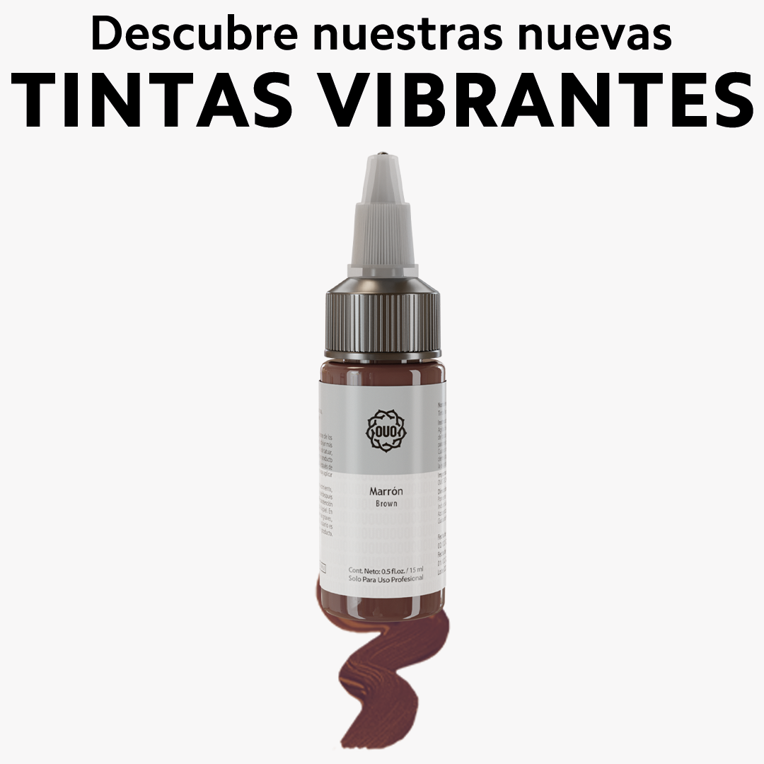 Tinta para Tatuar OUO | Pigmento Profesional con Colores Vibrantes y Seguros (0.5 Oz)