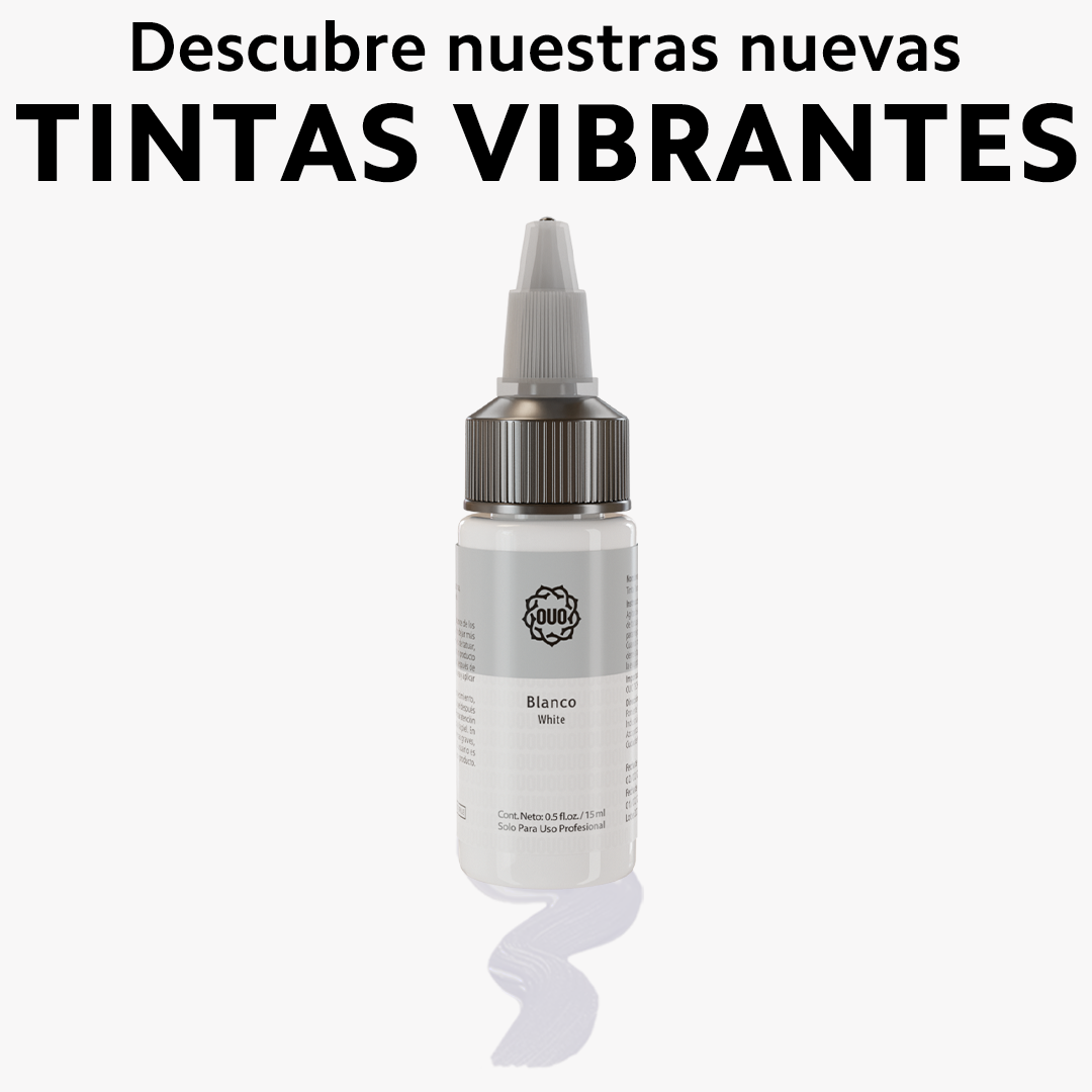 Tinta para Tatuar OUO | Pigmento Profesional con Colores Vibrantes y Seguros (0.5 Oz)