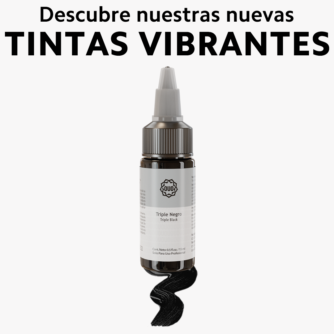 Tinta para Tatuar OUO | Pigmento Profesional con Colores Vibrantes y Seguros (0.5 Oz)