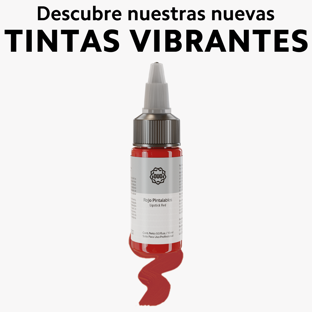 Tinta para Tatuar OUO | Pigmento Profesional con Colores Vibrantes y Seguros (0.5 Oz)