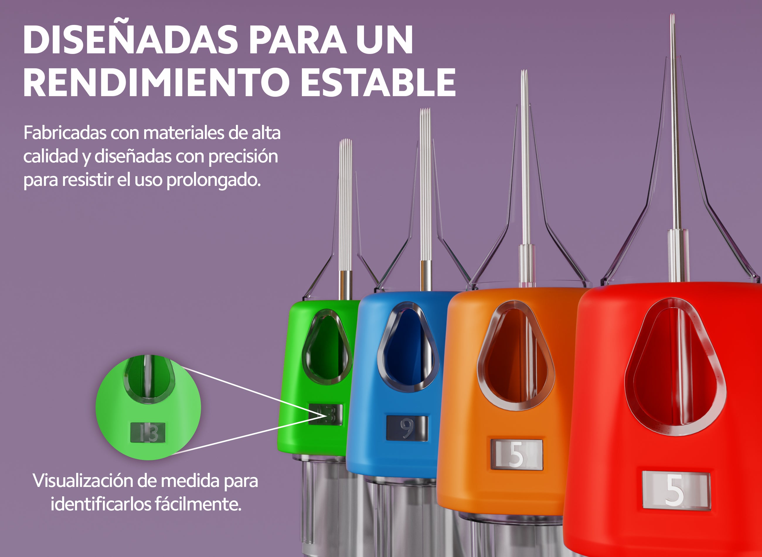 Cartucho de Tatuaje OUO IMAGINACIÓN - M1 (08 Pzs) | Precisión, Flujo Prolongado y Comodidad