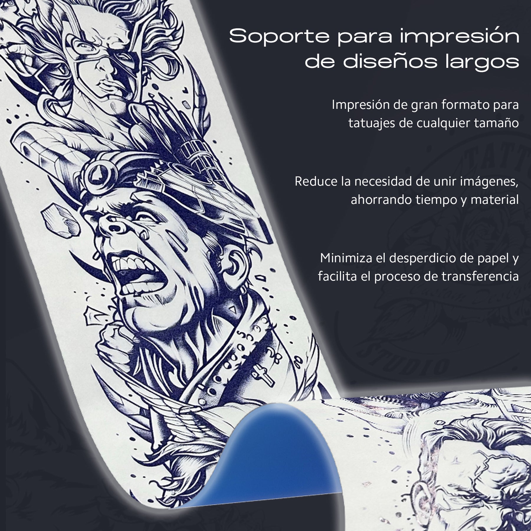 Impresora de Tatuajes Térmica Inalámbrica OUO T08FS | Transferencias Precisas y Rápidas