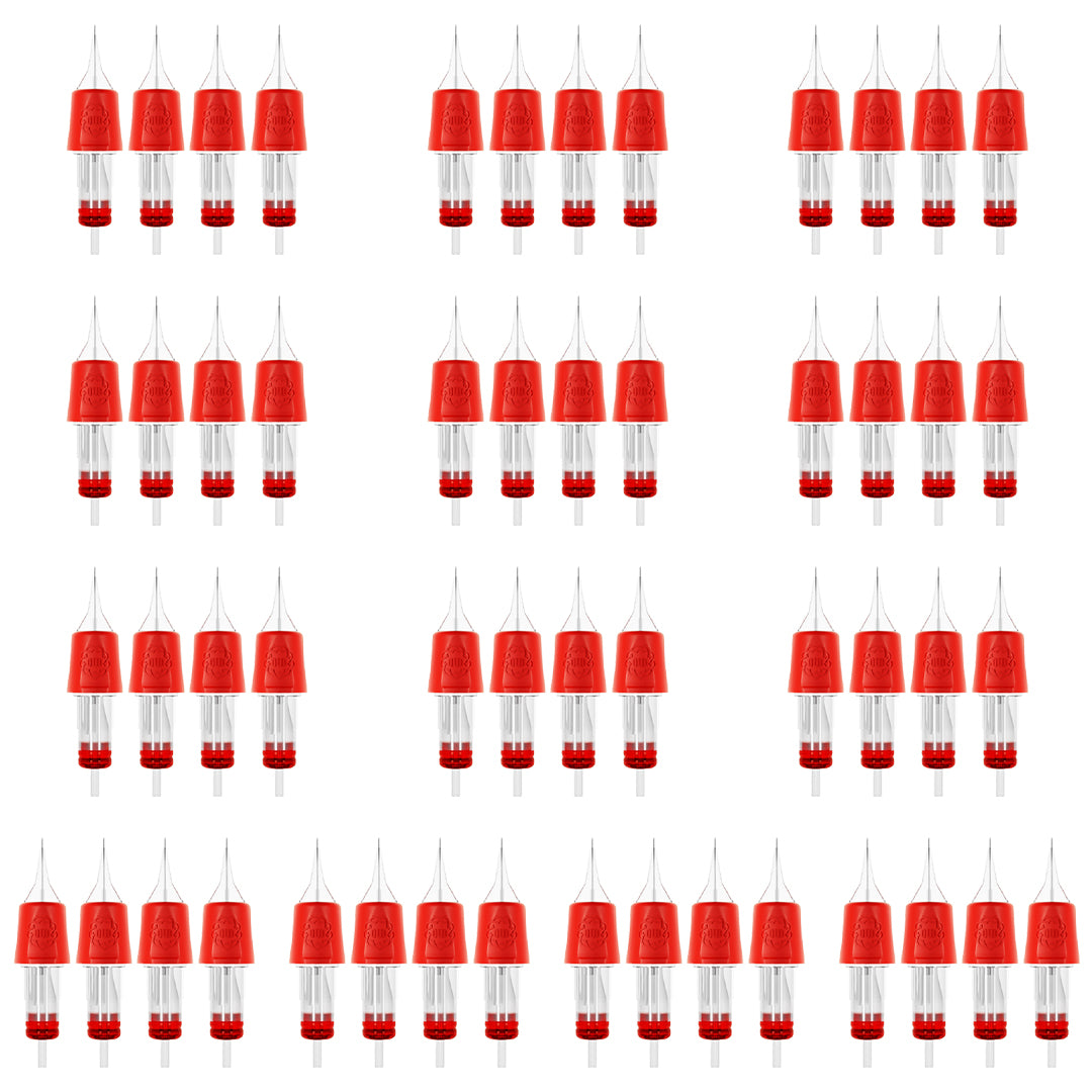 Kit de cartuchos para tatuar RL OUO IMAGINACIÓN MIX 52 Piezas Round Liner Pro