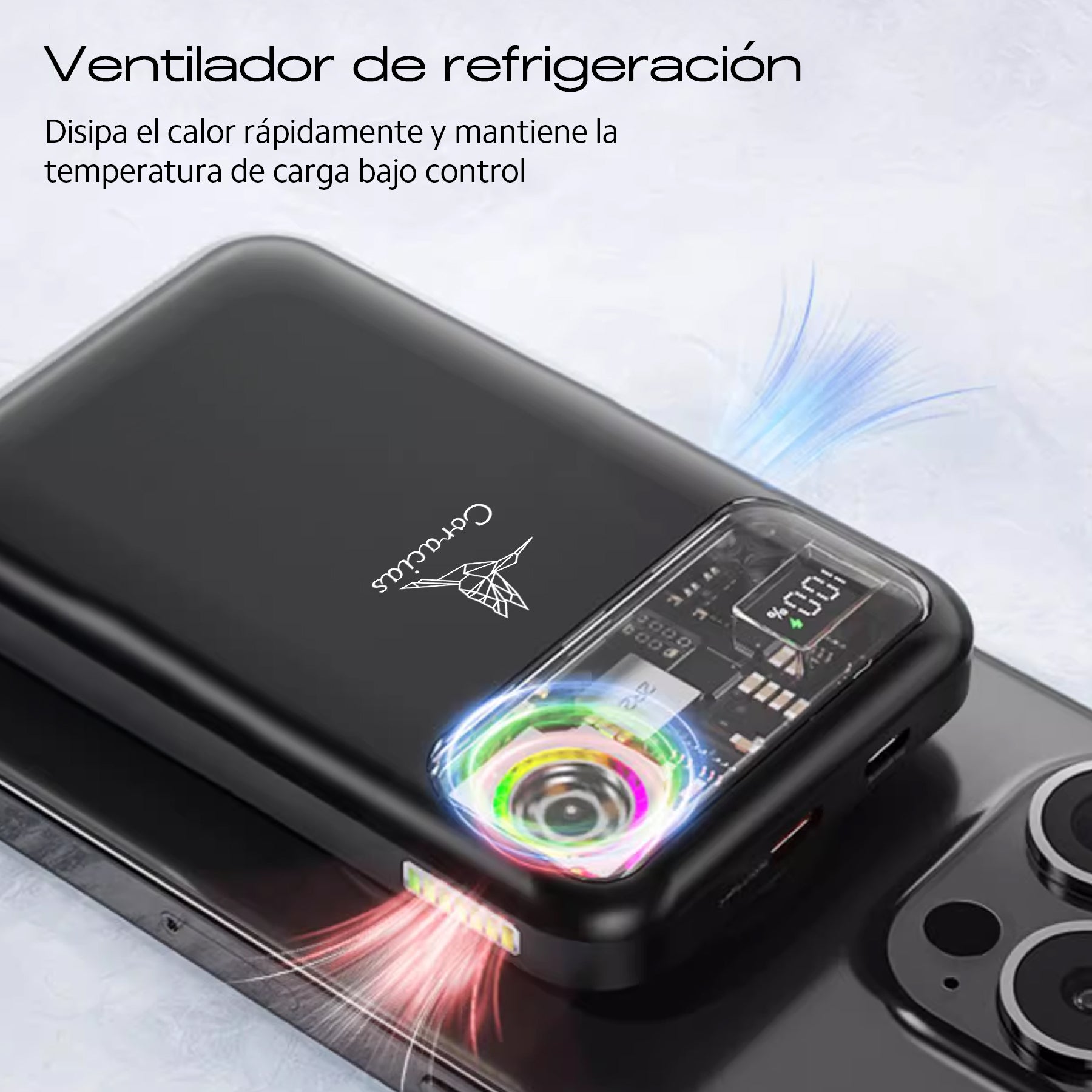 Power Bank Inalámbrica Carga Rápida PD20W CORACIAS P1