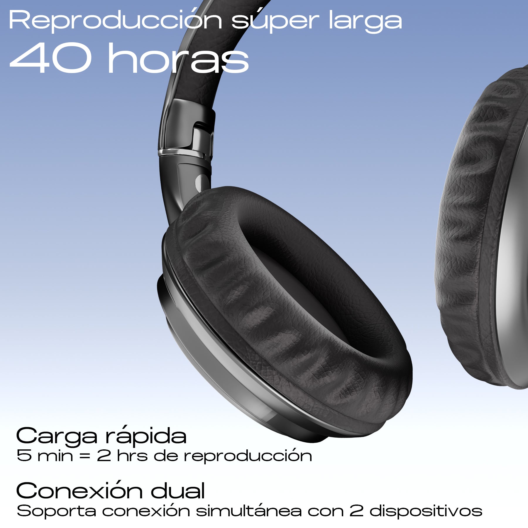 Audífonos Inalámbricos De Diadema con Cancelación de Ruido CORACIAS H1