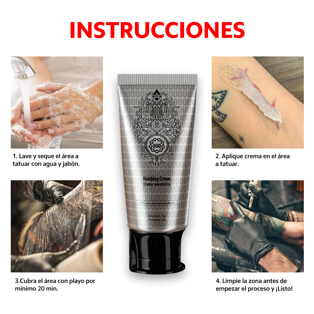 Anestésia en crema OUO
