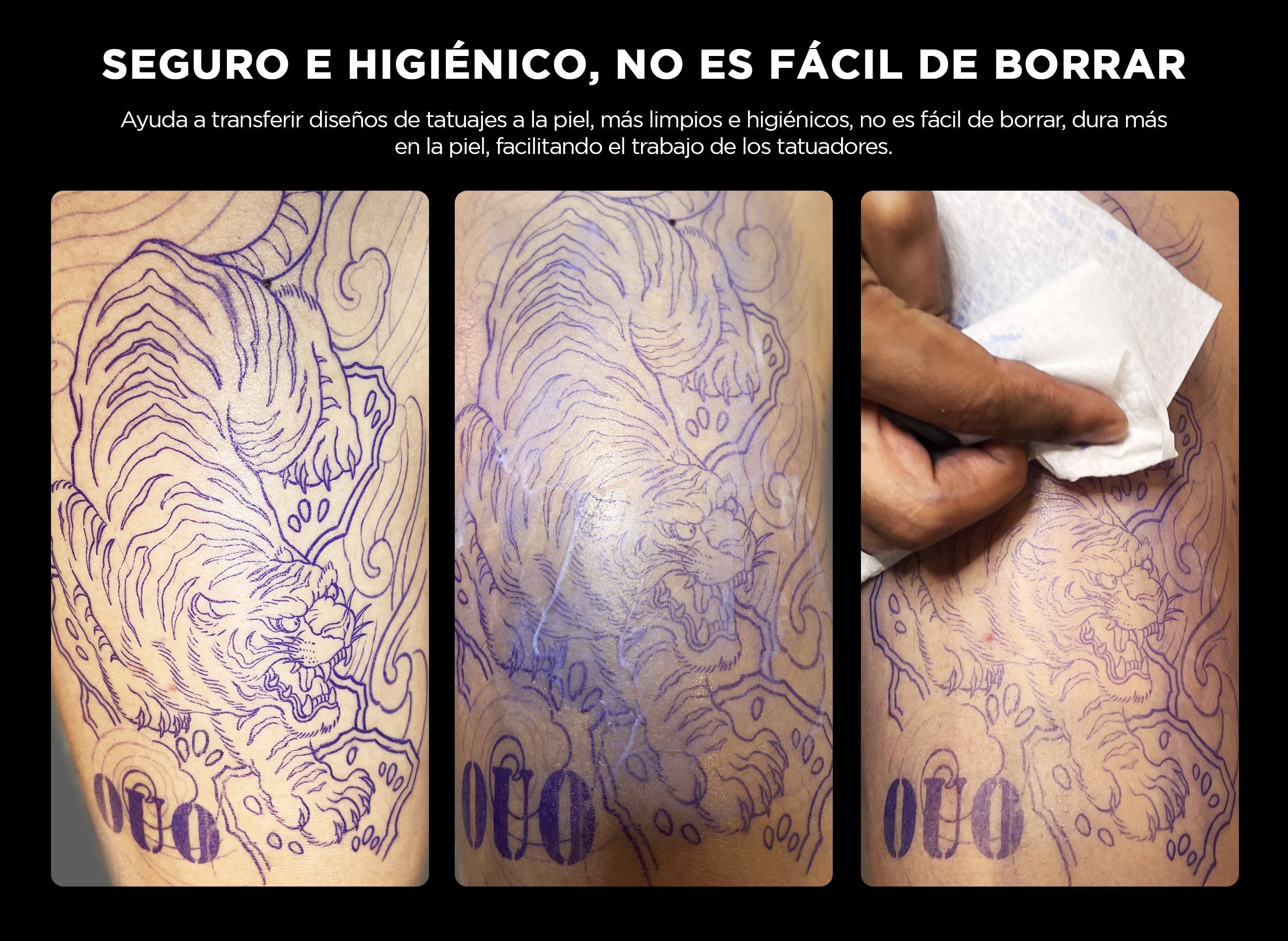 Gel Stencil OUO | Transferencia Precisa y Segura para Tatuajes