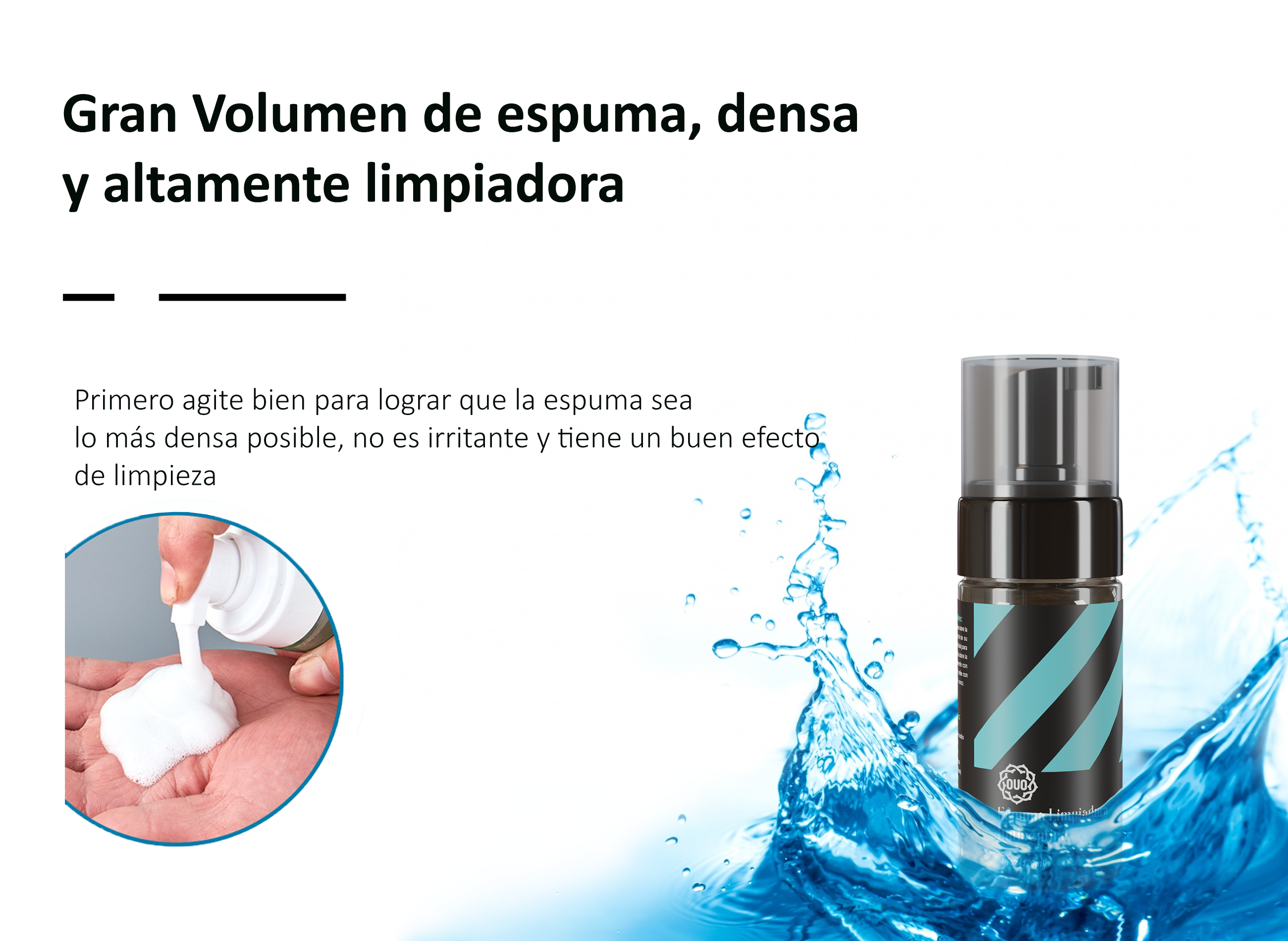 Kit de Insumos para Tatuar OUO | Vaselina, Espuma Antiséptica y Stencil