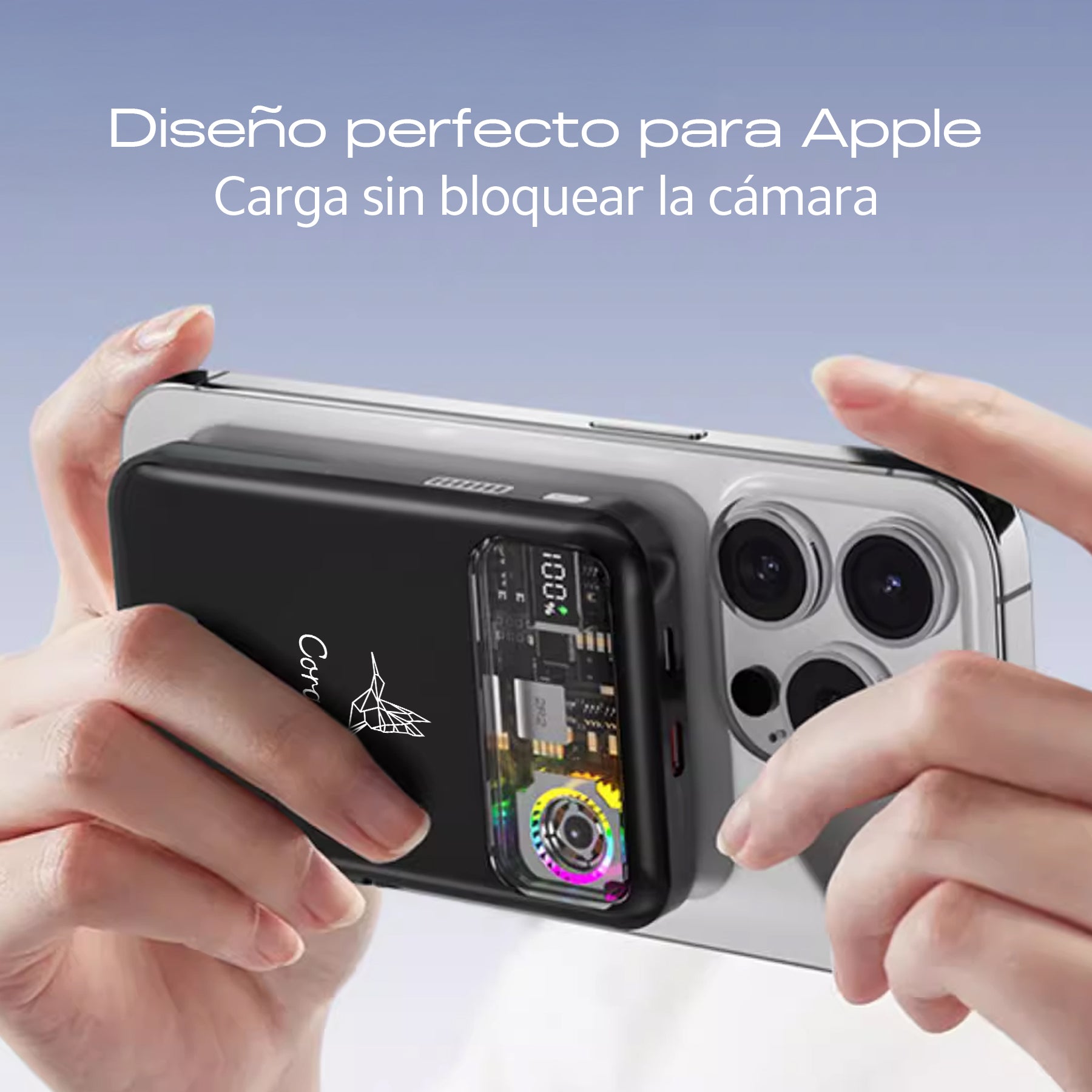 Power Bank Inalámbrica Carga Rápida PD20W CORACIAS P1