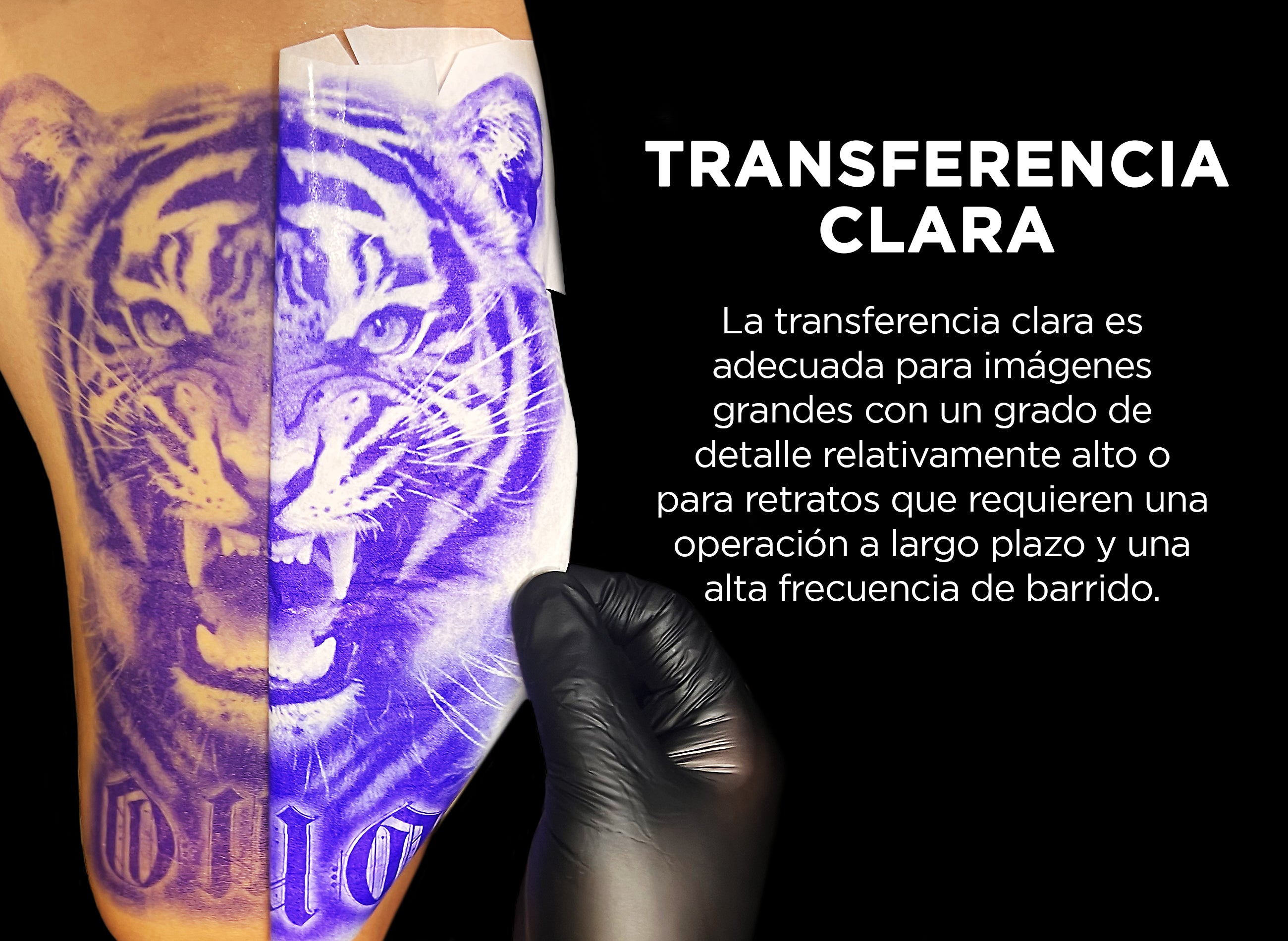 Kit de Insumos para Tatuar OUO | Vaselina, Espuma Antiséptica y Stencil