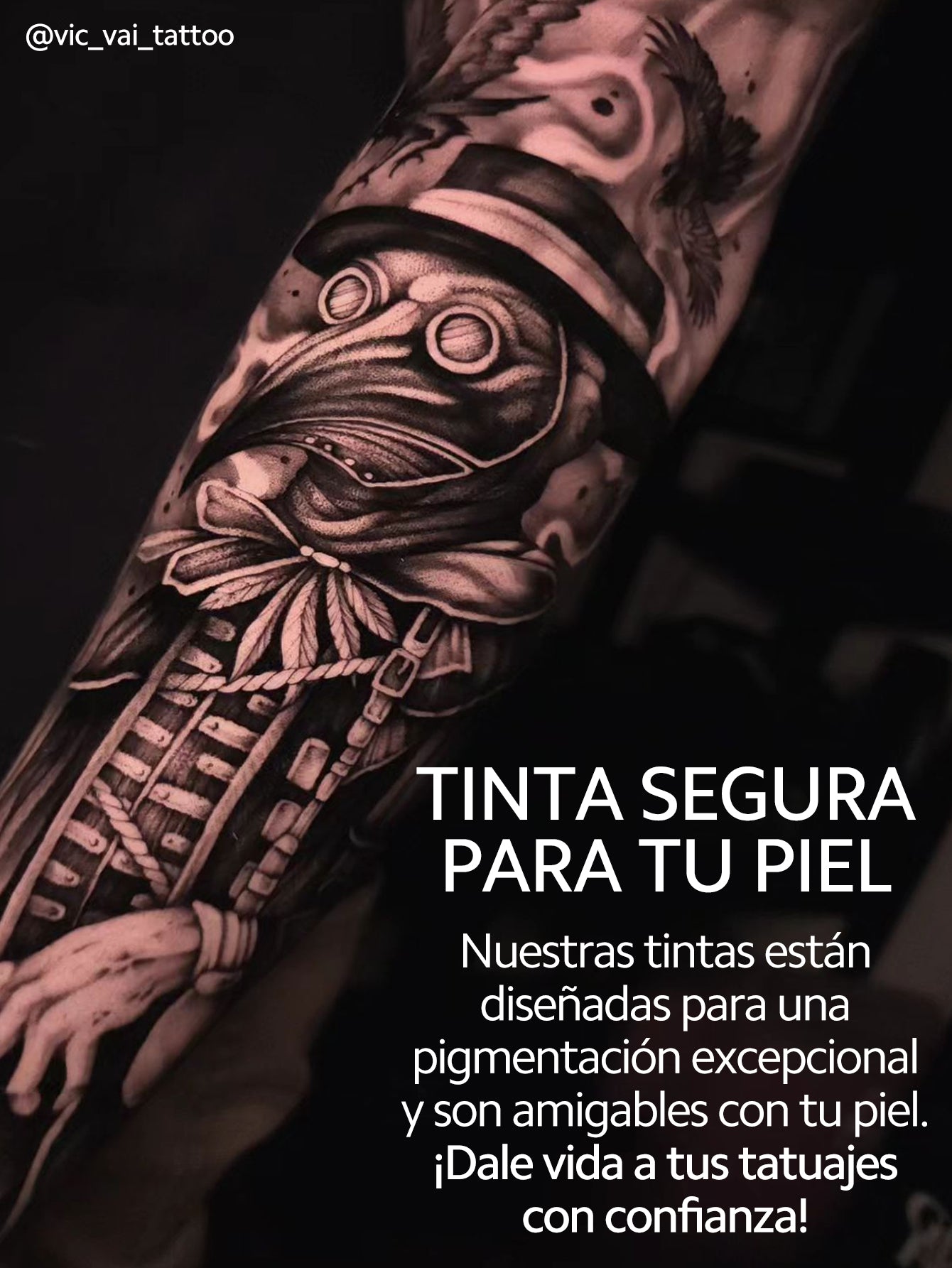 Tinta de Tatuaje OUO Lining Black | Negro Intenso y Preciso para Trazos Profesionales (120ml)
