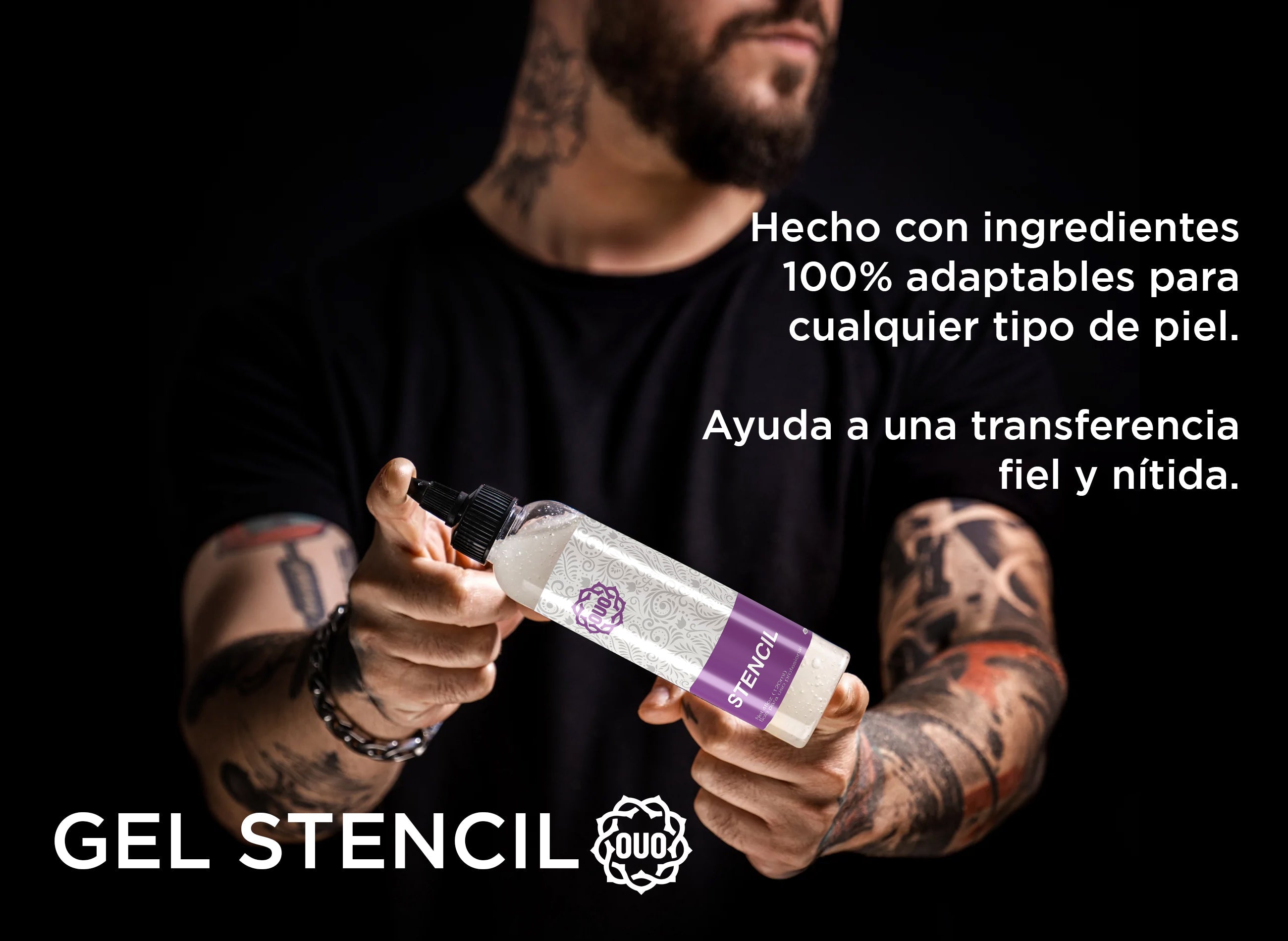 Gel Stencil OUO | Transferencia Precisa y Segura para Tatuajes