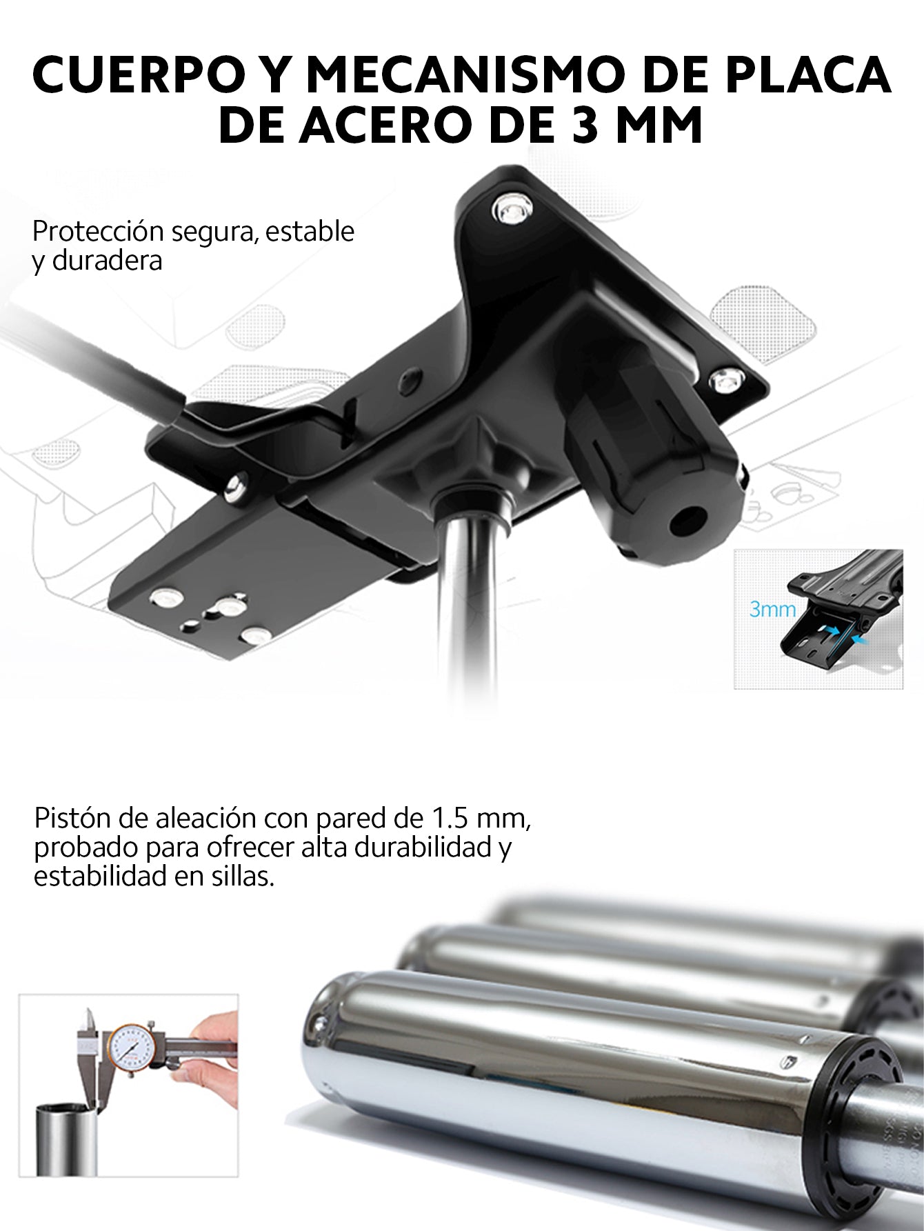 Silla Ergonómica Reclinable OUO SIHOO M16 | Soporte Lumbar Ajustable y Reposacabezas 3D