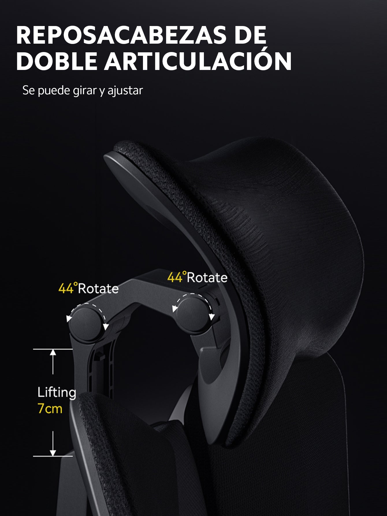 Silla de Oficina OUO SIHOO X5C | Ergonómica, Ajustable y con Malla Transpirable