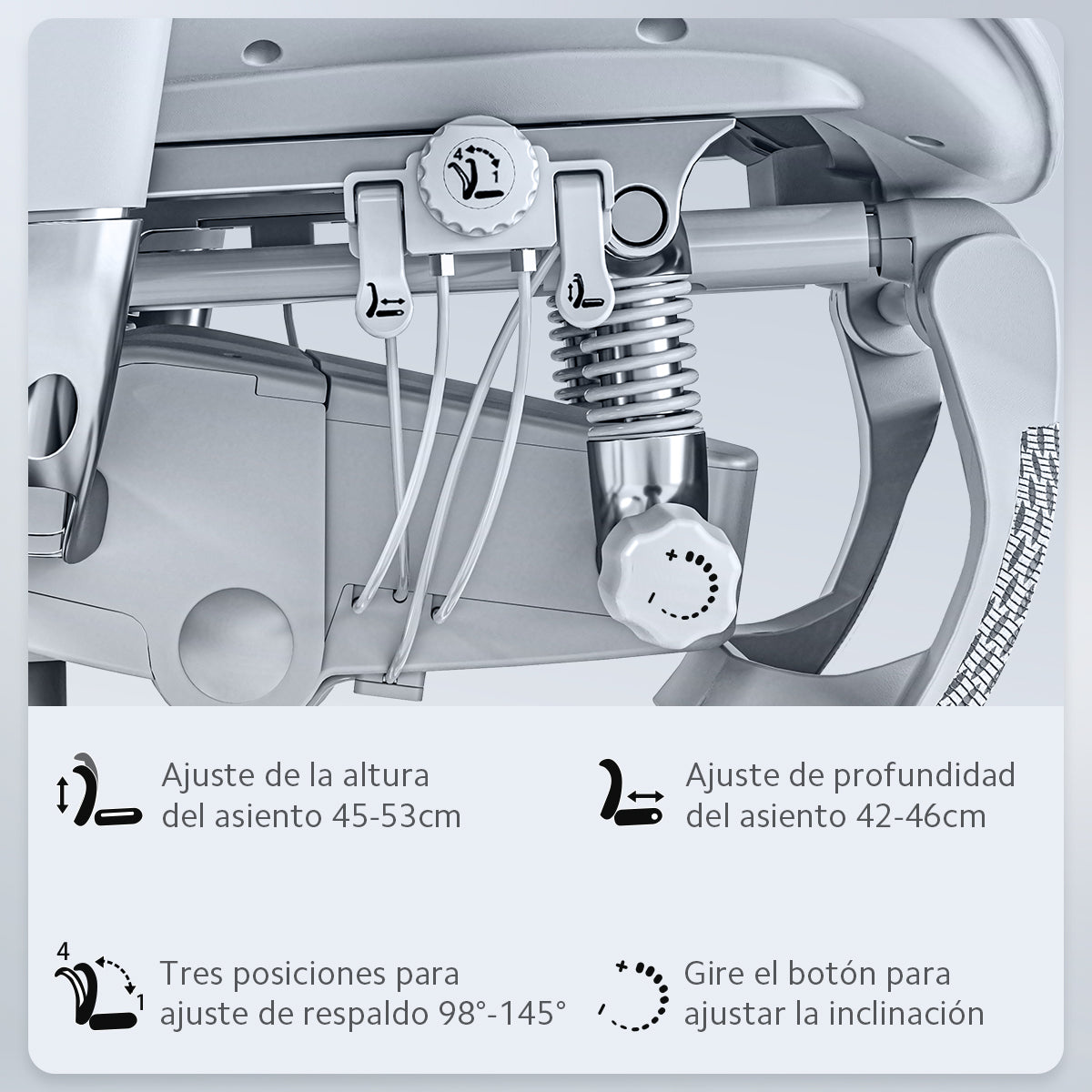 Silla Ergonómica de Oficina SIHOO Doro S300 | Soporte Lumbar Inteligente y Apoyabrazos 6D