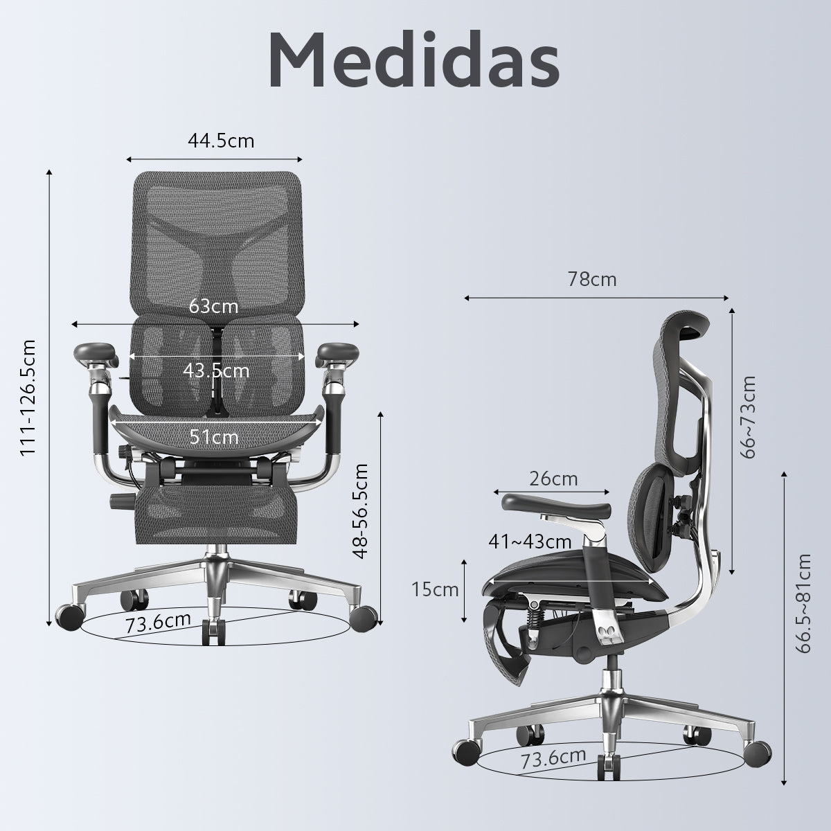 Silla Ergonómica de Oficina SIHOO Doro S300 | Soporte Lumbar Inteligente y Apoyabrazos 6D