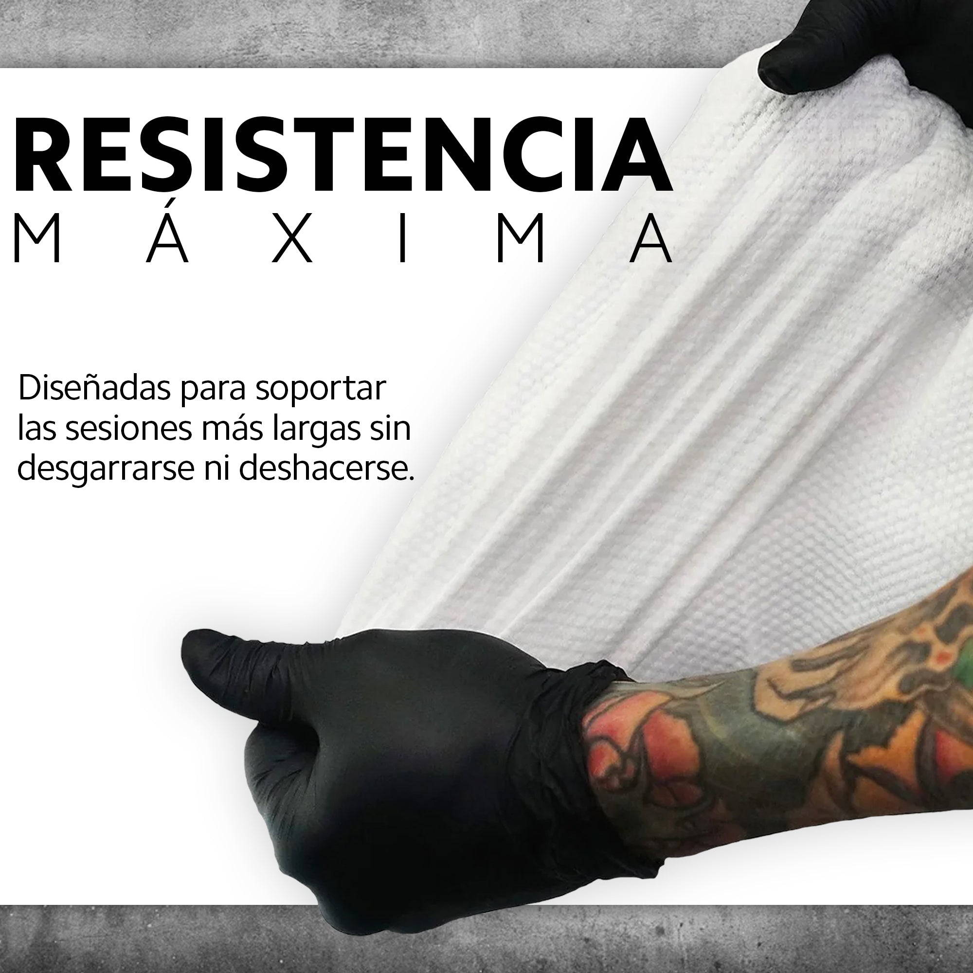 Toallas de Limpieza para Tatuaje OUO | Desechables, Sin Pelusa y Ultra Suaves (60 Pzs)