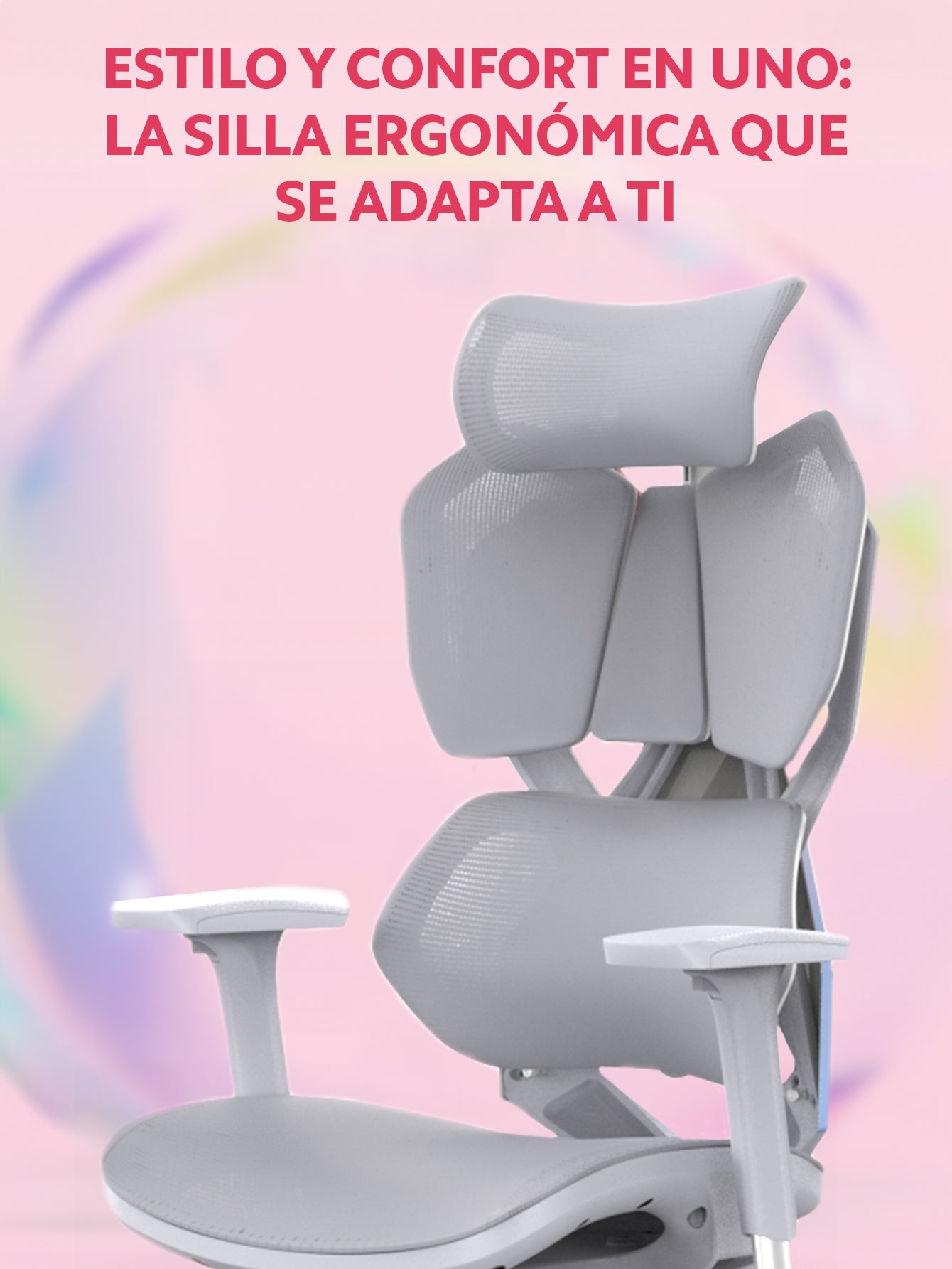 Silla de Oficina OUO SIHOO X5C | Ergonómica, Ajustable y con Malla Transpirable