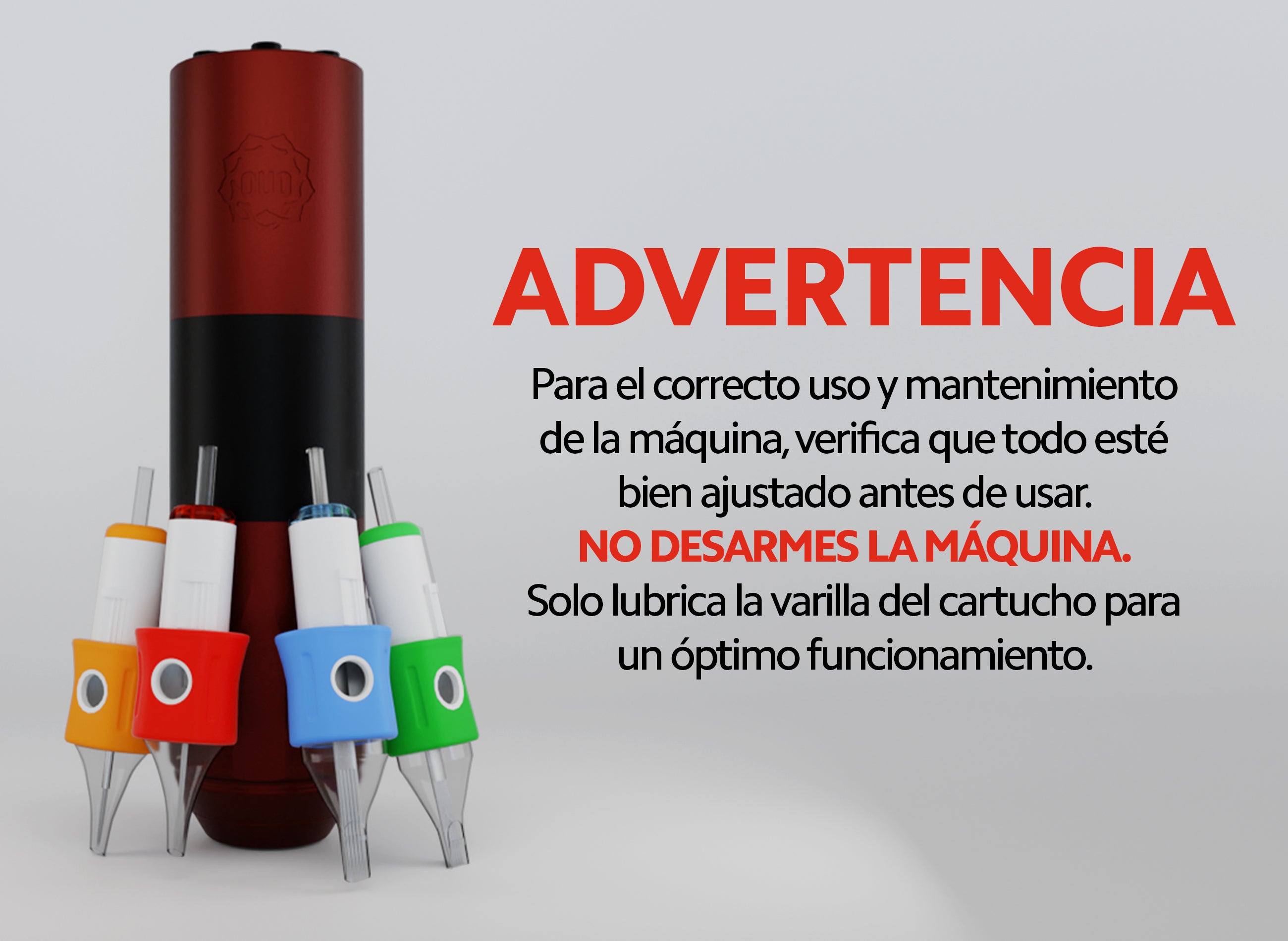 Kit para Tatuar Profesional Completo OUO | Inalámbrico con Tinta 18 Pzs