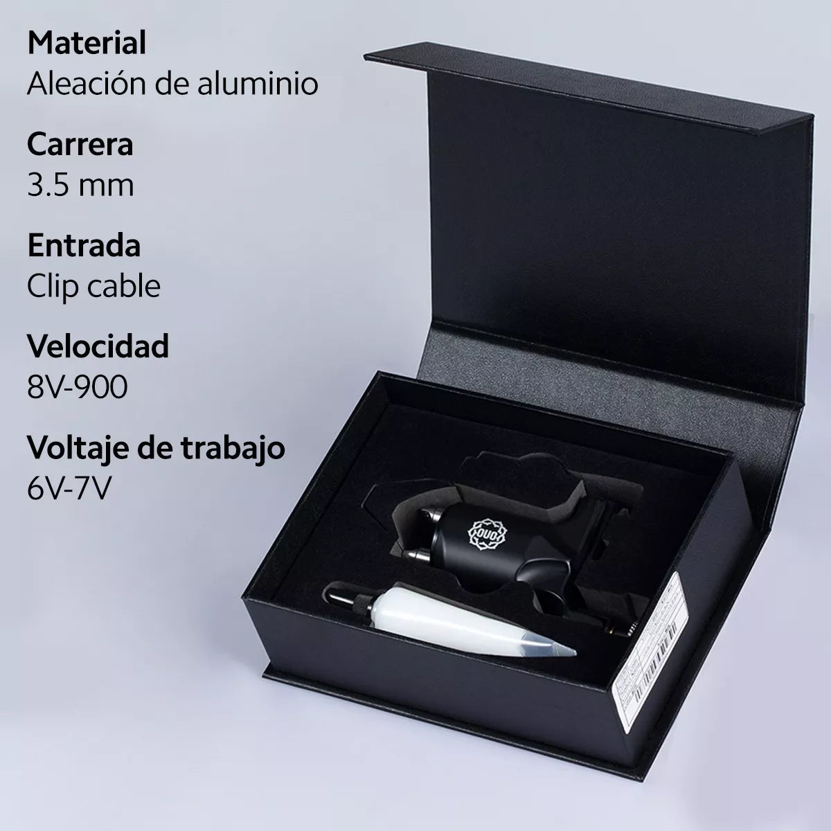 Máquina Rotativa para Tatuar Coral Lite OUO | Estable, Potente y Silenciosa