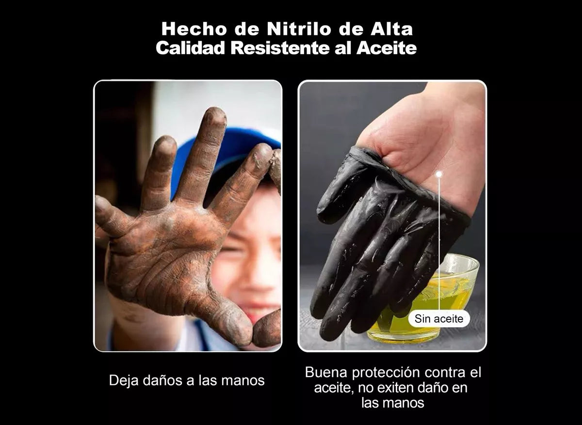 Guantes de Nitrilo OUO | Protección Profesional y Máximo Confort