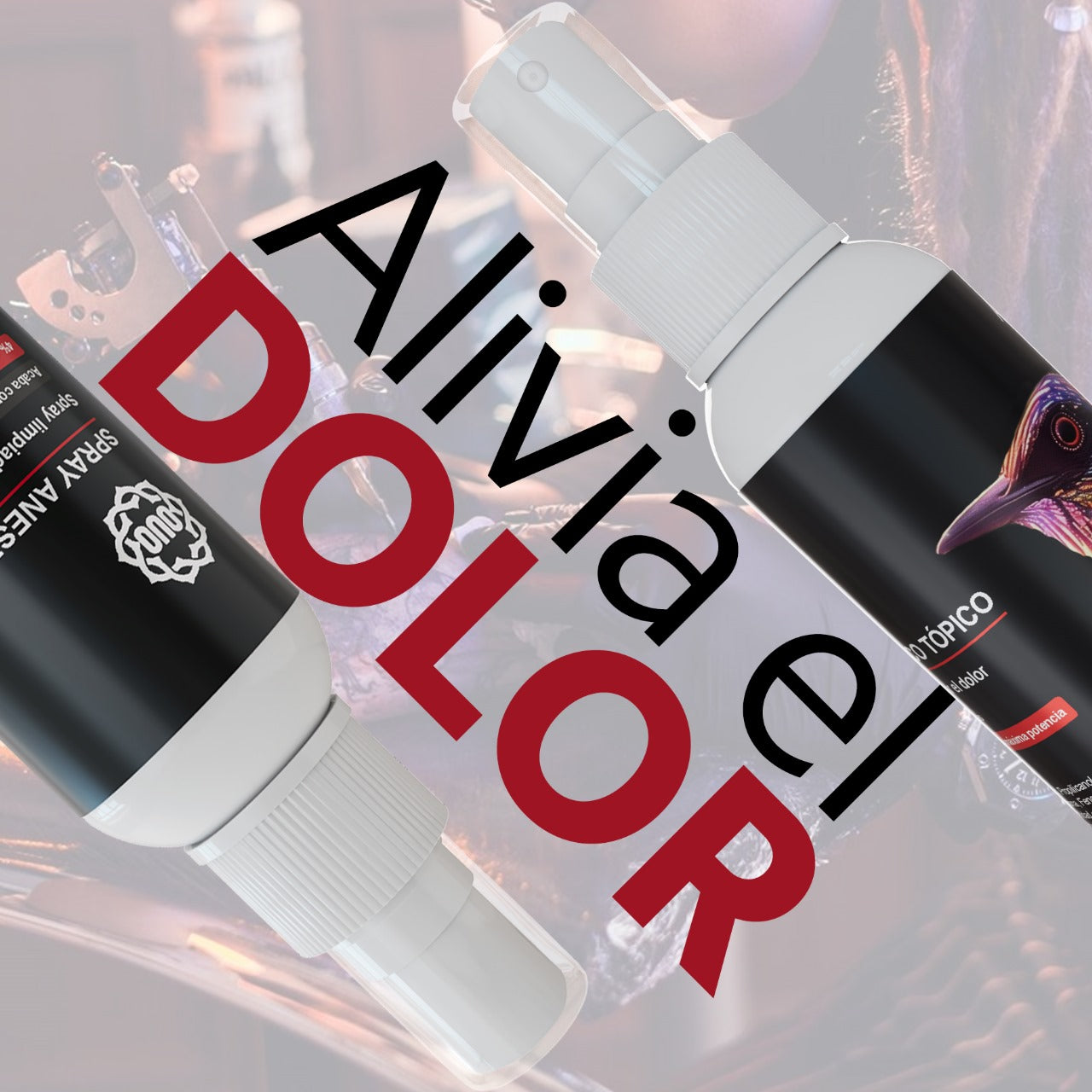 Spray Anestésico Tópico OUO | Alivio del Dolor y Protección Antiséptica (120 ml)