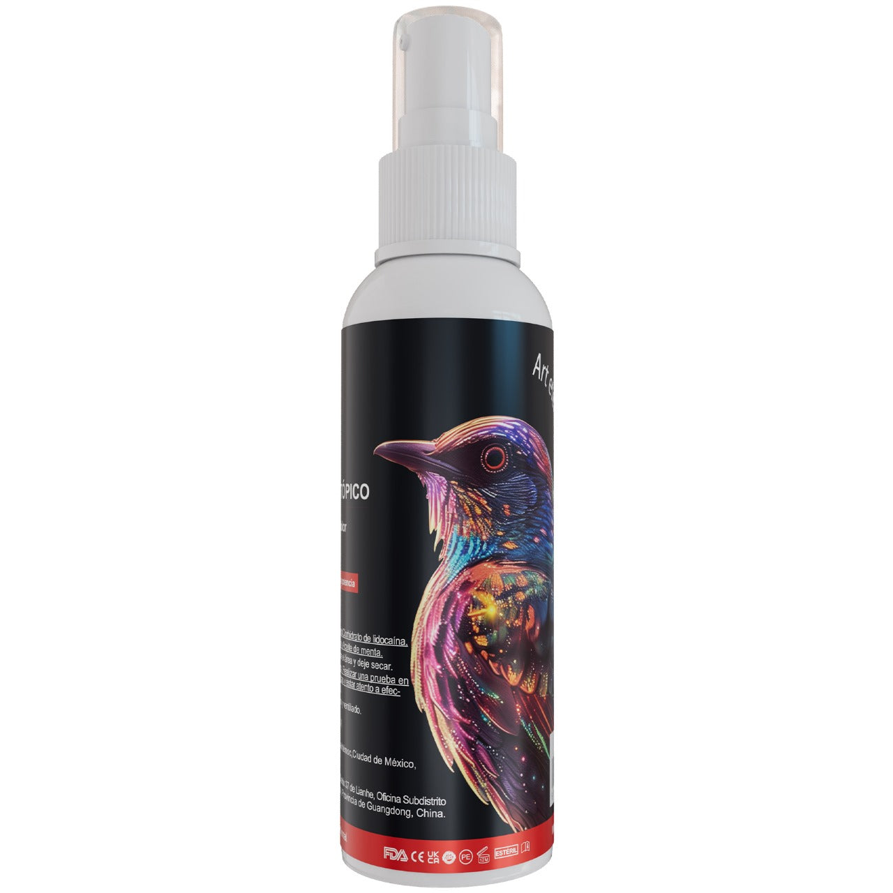Spray Anestésico Tópico OUO | Alivio del Dolor y Protección Antiséptica (120 ml)