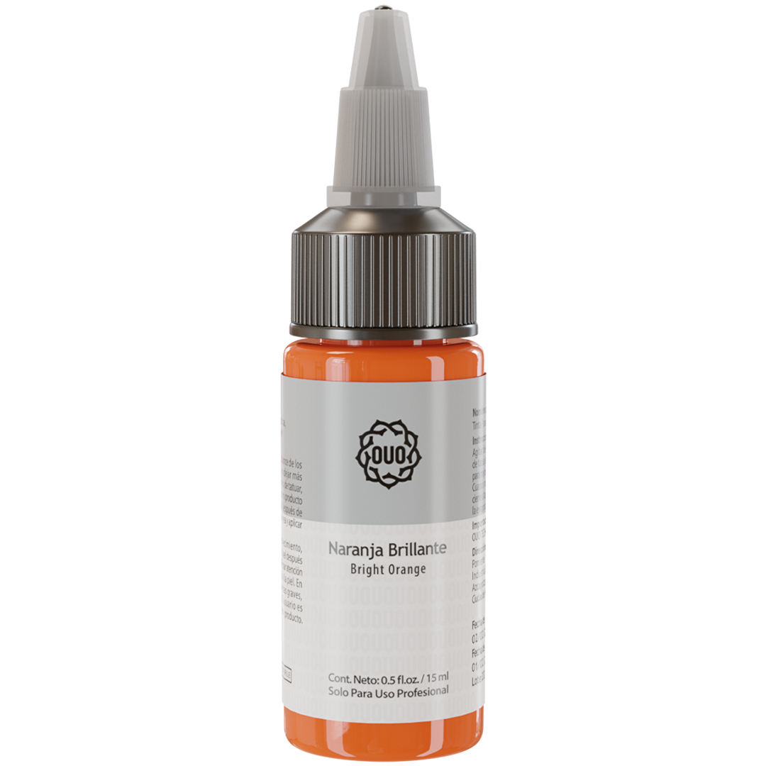 Tinta para Tatuar OUO | Pigmento Profesional con Colores Vibrantes y Seguros (0.5 Oz)