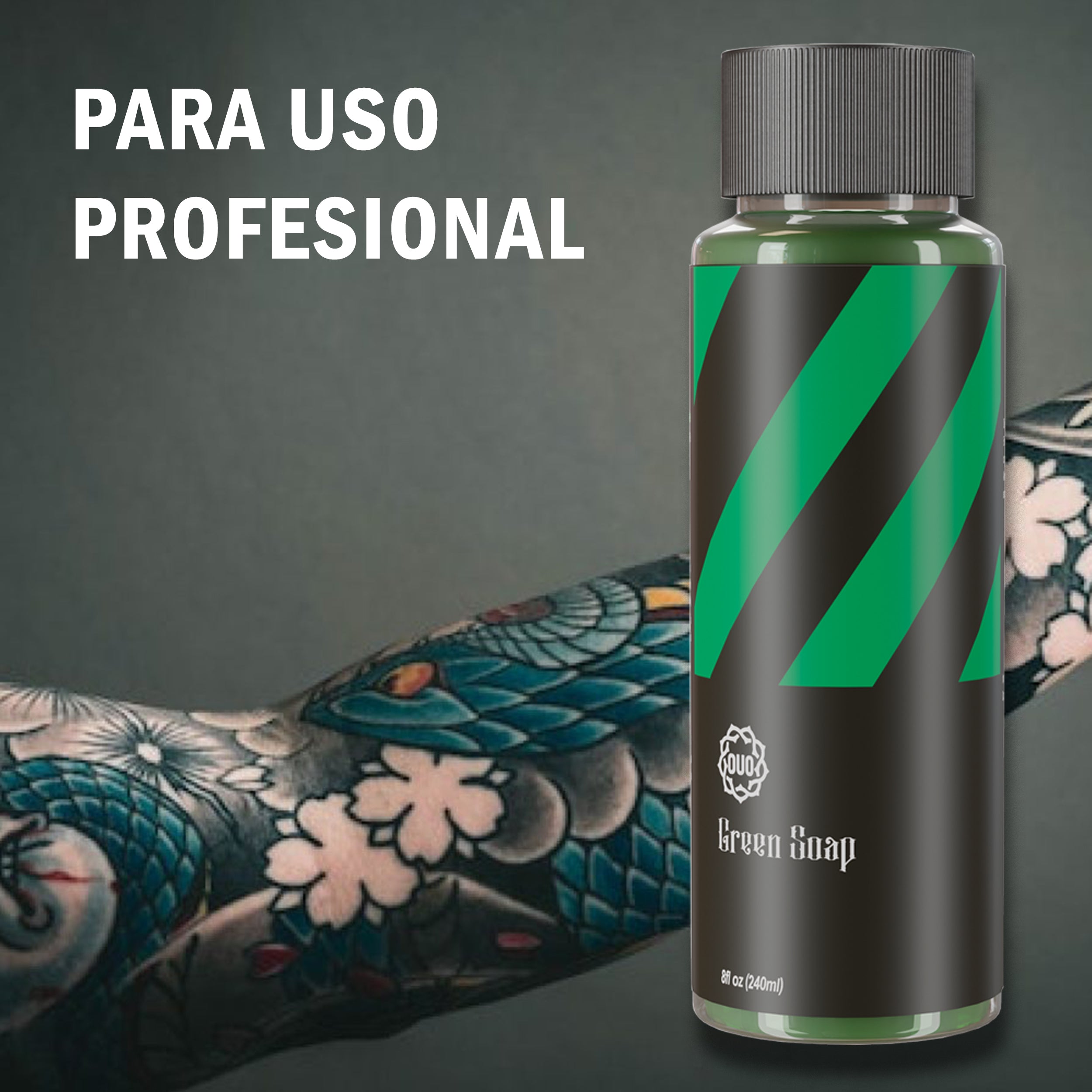 Green Soap OUO | Limpieza y Cuidado Profesional para Tatuajes