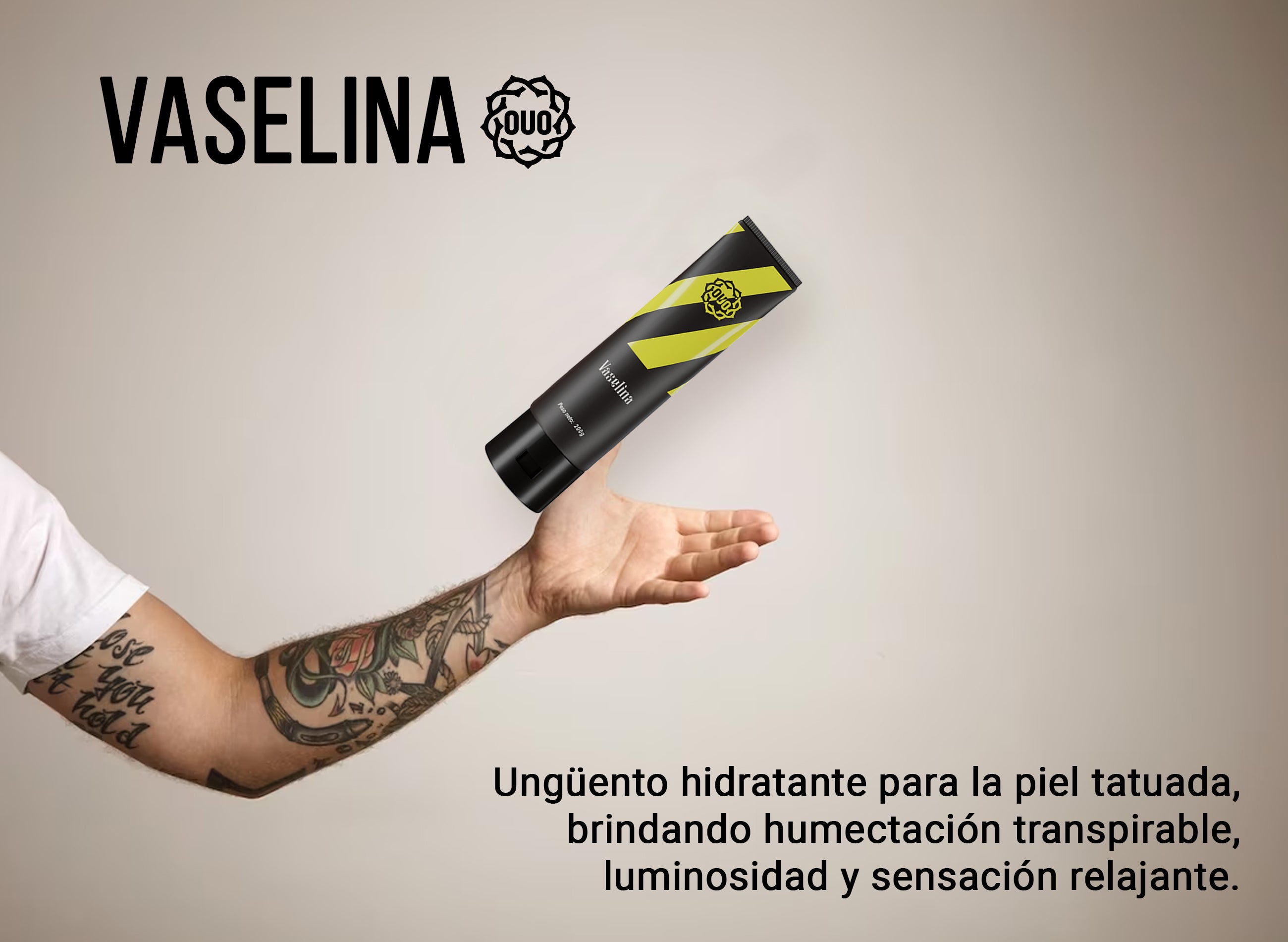Vaselina OUO para Tatuar | Curación Rápida y Cuidado Posterior 100% Natural