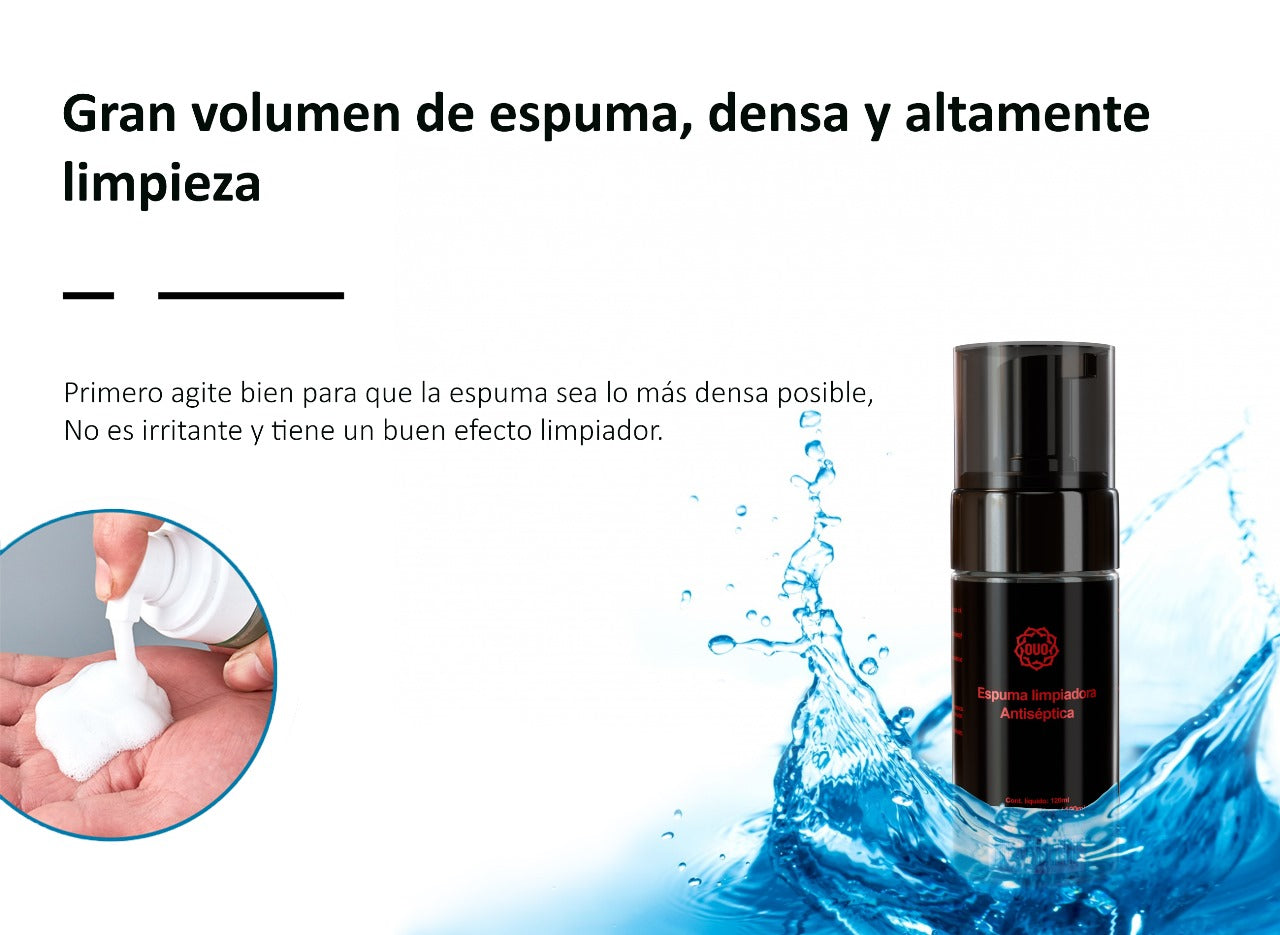 ESPUMA ANTISÉPTICA 120ml OUO