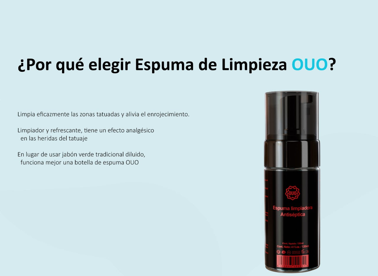 ESPUMA ANTISÉPTICA 120ml OUO