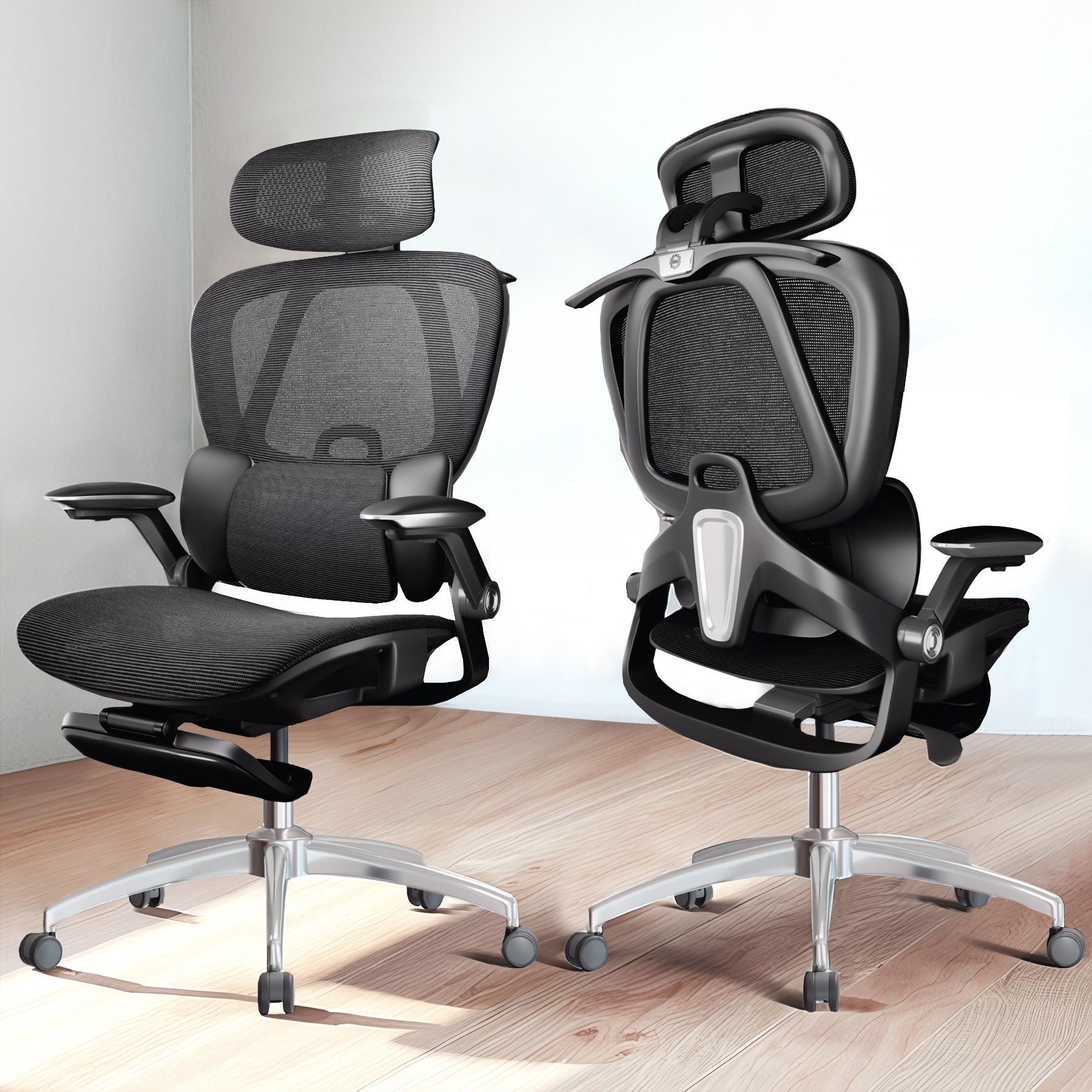 Silla Gamer OUO T70 | Respaldo Alto Ajustable, Reclinable y Ergonómica con Soporte Lumbar