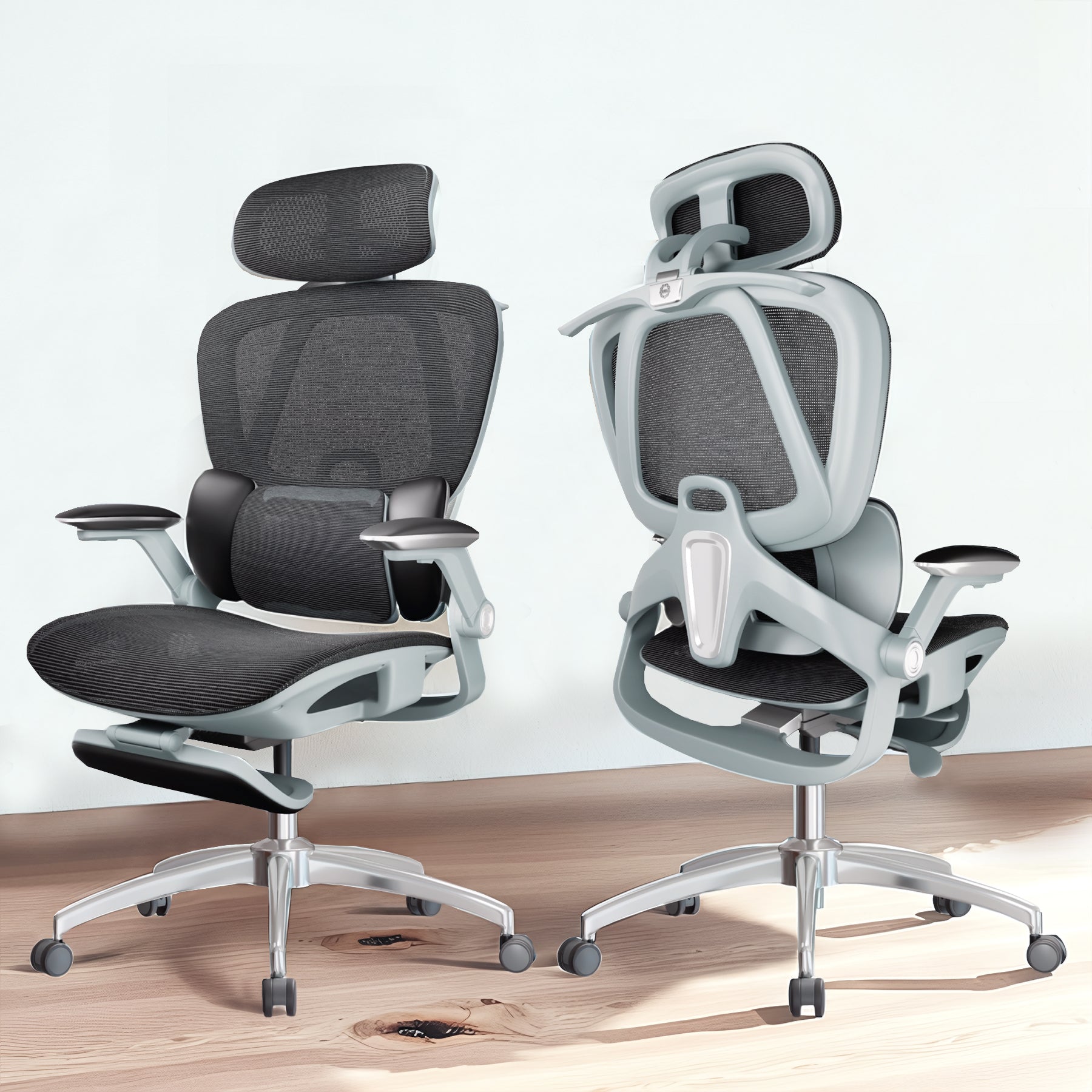 Silla Gamer OUO T70 | Respaldo Alto Ajustable, Reclinable y Ergonómica con Soporte Lumbar